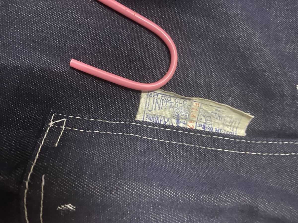 Denime ToughSkin Union made There are paint marks Size US 34 / EU 50 - 6 Thumbnail