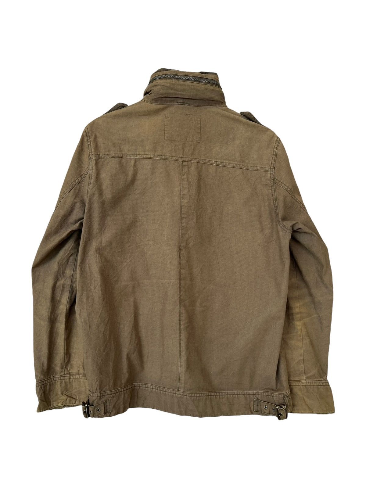 Japanese Brand Back Rush Multipocket Military Green Jacket Size US M / EU 48-50 / 2 - 2 Thumbnail