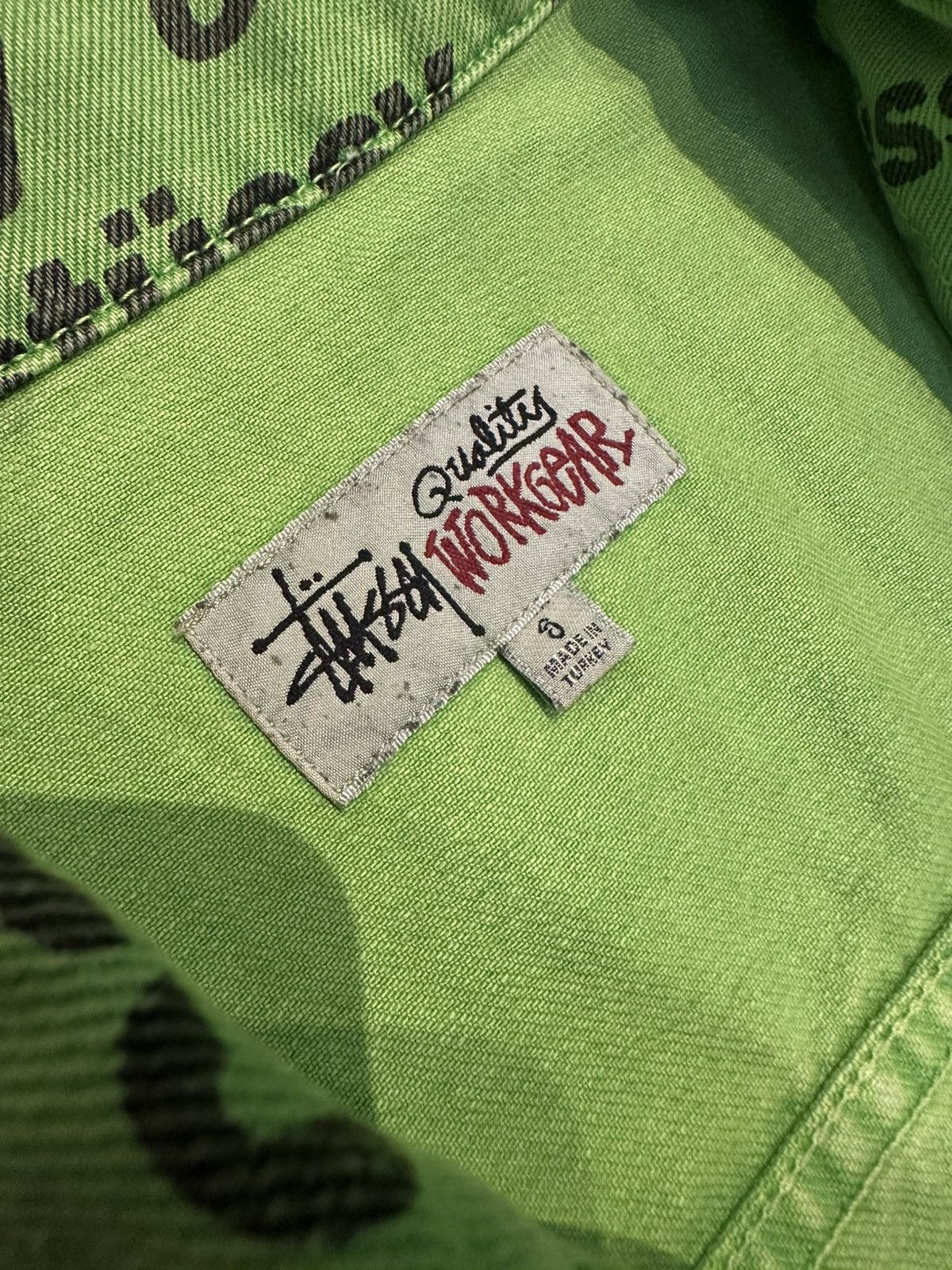 Cactus Plant Flea Market Stussy x cpfm work jacket green Size US S / EU 44-46 / 1 - 6 Thumbnail