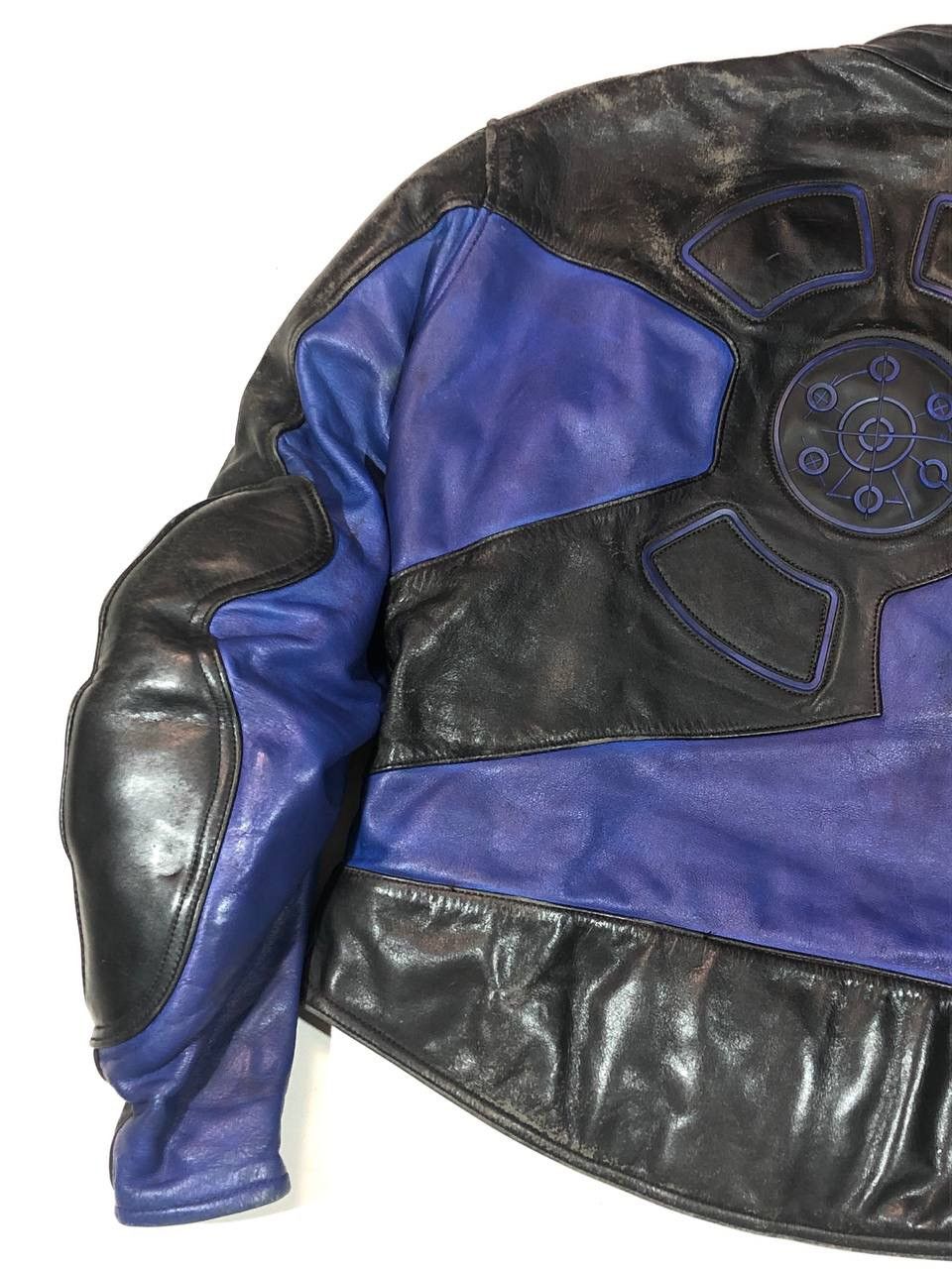 Other FLM Avangarde Racing Moto Leather Jacket Vintage Size US XL / EU 56 / 4 - 7 Thumbnail