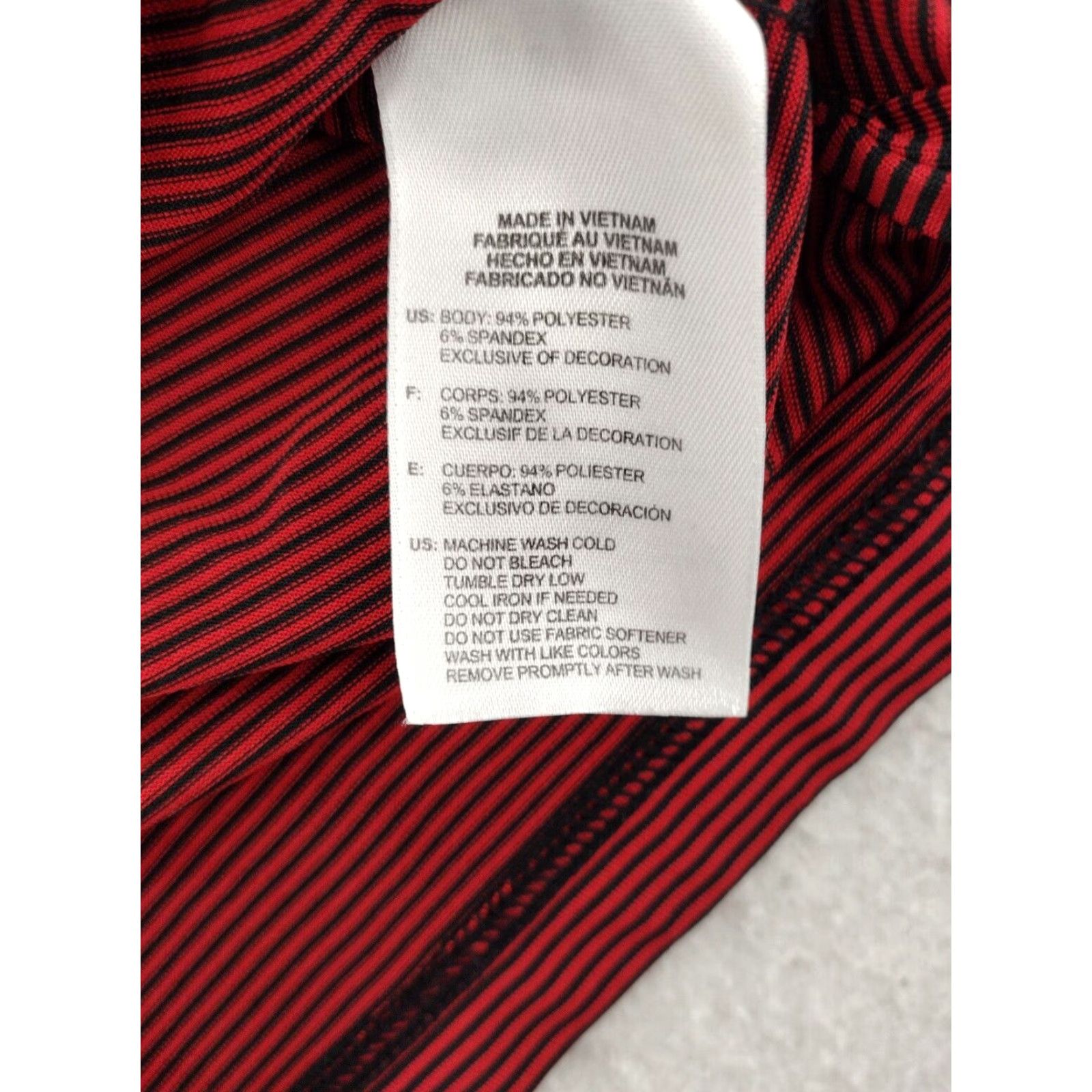 Adidas Adidas Polo Shirt Mens M Climalite Short Sleeve Red Stripes Logo Golf Shirt Size US M / EU 48-50 / 2 - 4 Thumbnail