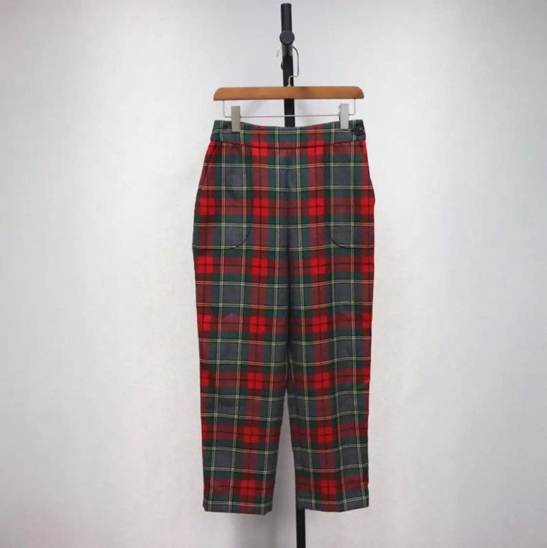 Dior Dior M Size Multi-Color Wool Trousers 0089 Size 28" / US 6 / IT 42 - 1 Thumbnail