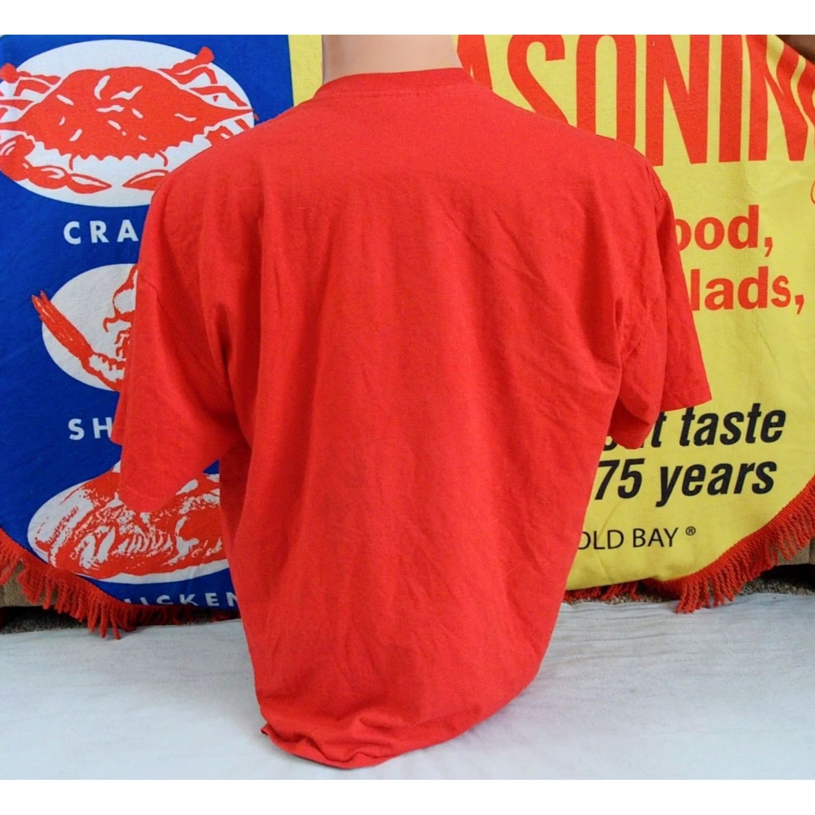 Jerzees VTG Jerzees EASTON Connexion Baseball T-Shirt M XL Red Mens 90s Graphic Print Crew Neck Short Sleeve Cotton/Polyester Shirt Size US XL / EU 56 / 4 - 5 Thumbnail