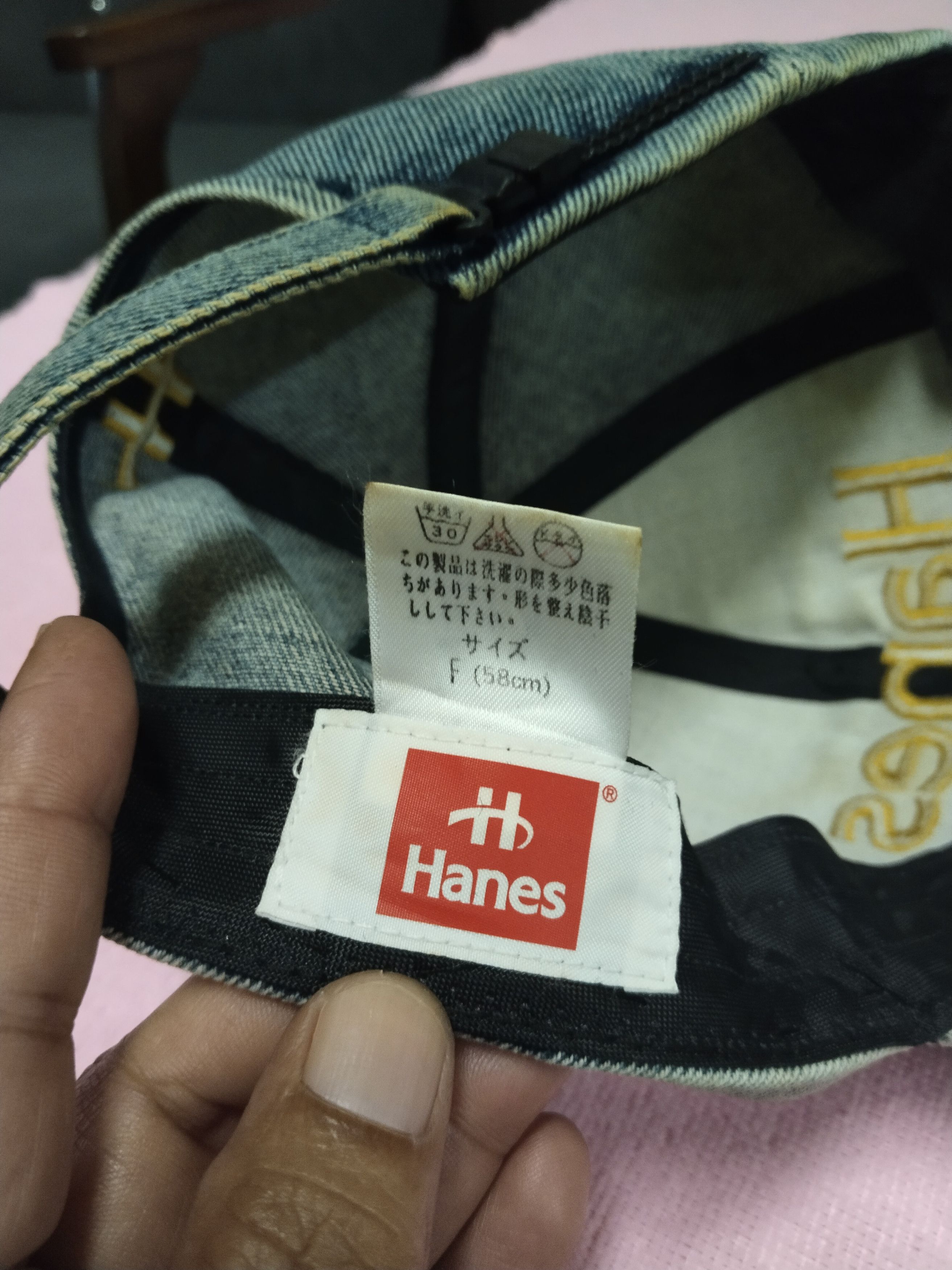 Hanes RARE HANES DENIM TEARS NORTH CAROLINA USA CAP Size ONE SIZE - 6 Thumbnail