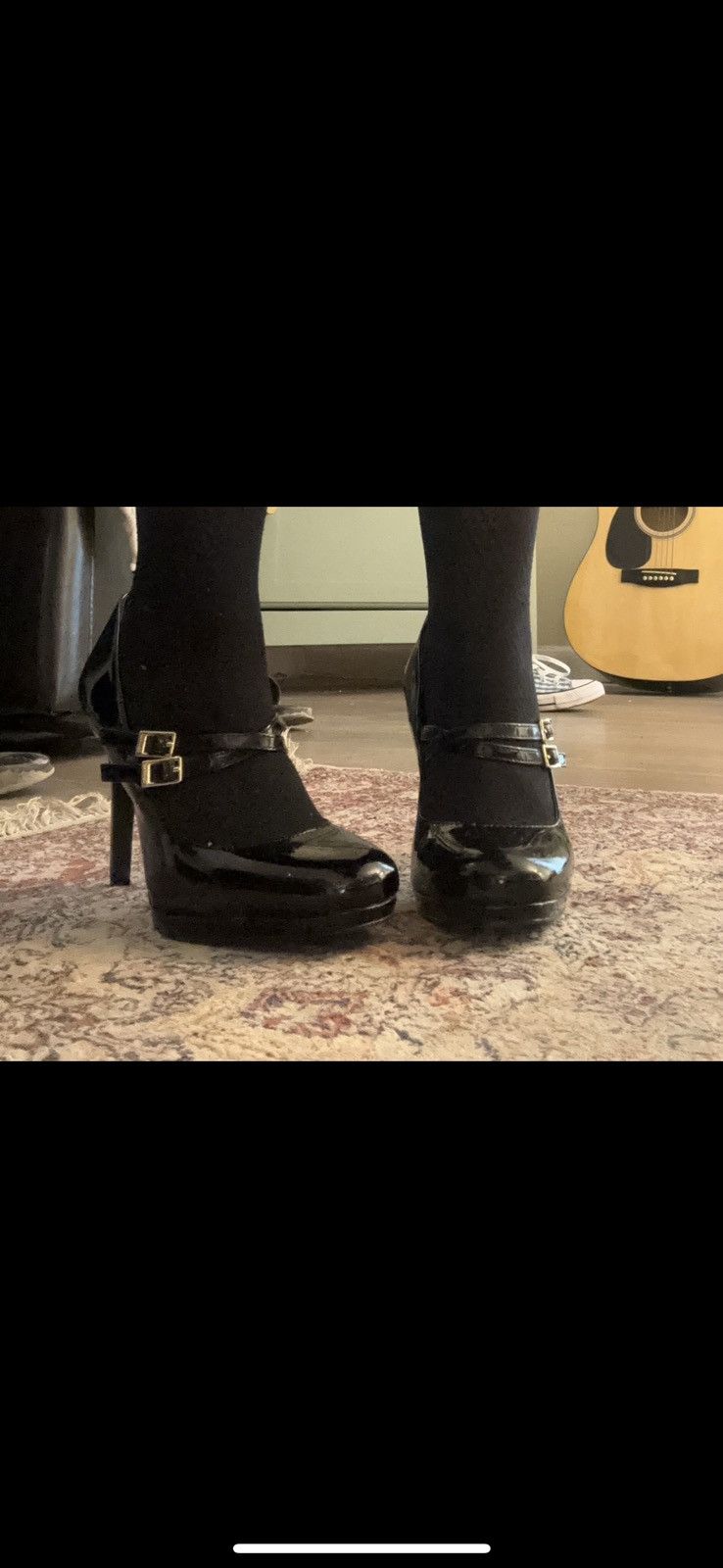 Calvin Klein Calvin Klein Criss Cross Strap Mary Jane Pumps Size US 6.5 / IT 36.5 - 1 Thumbnail