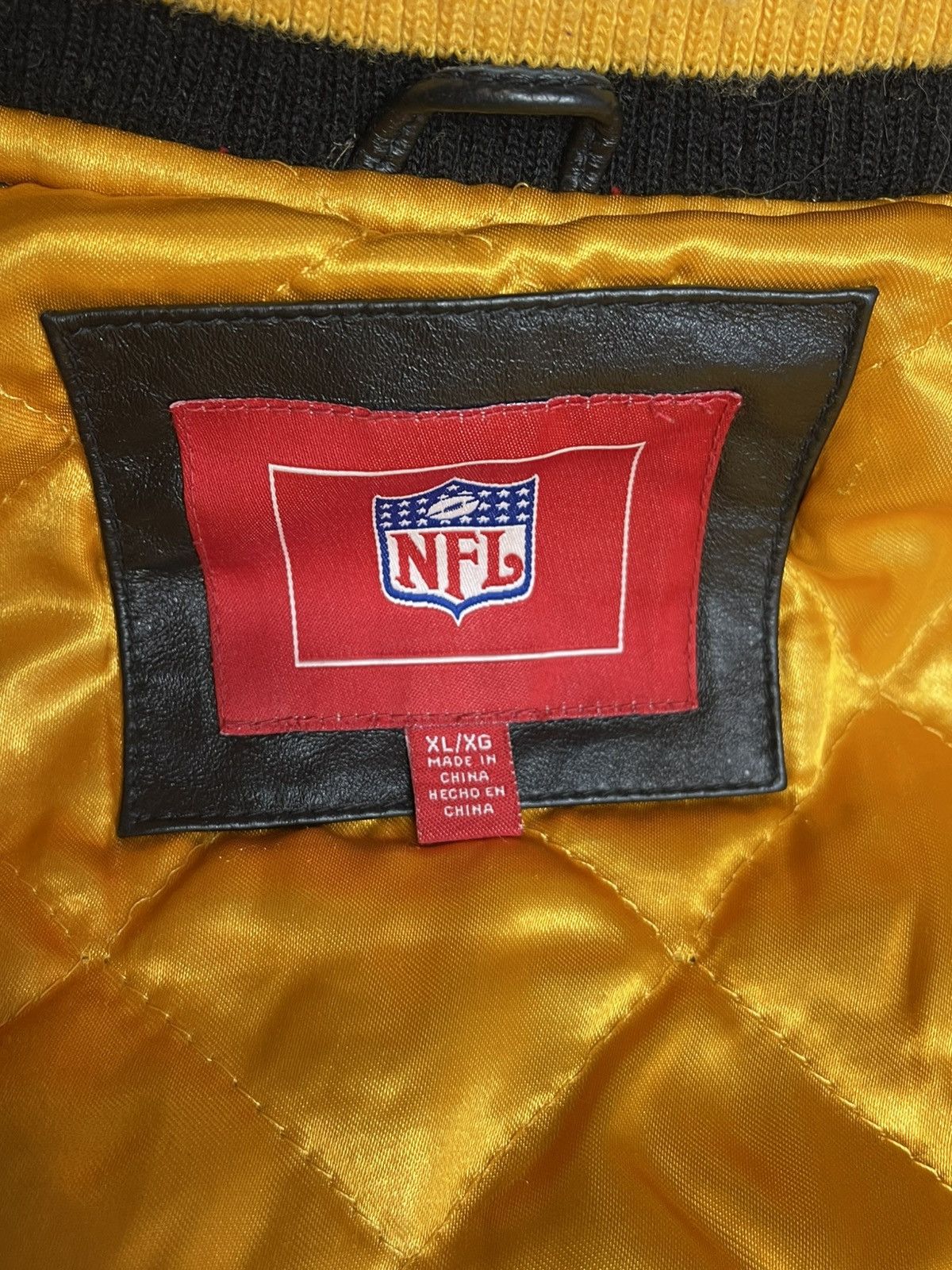 G-III Pittsburgh Steelers 5-Time Superbowl GIII Leather Jacket XL Size US XL / EU 56 / 4 - 14 Thumbnail