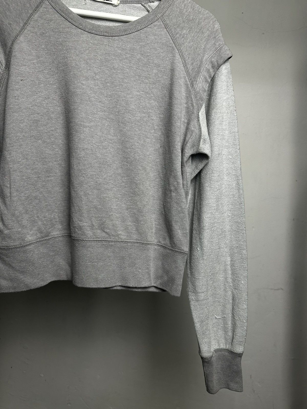 Alexander Wang Alexander Wang Terry Cloth Fabric Sleeve Sweatshirt Size US M / EU 48-50 / 2 - 8 Thumbnail