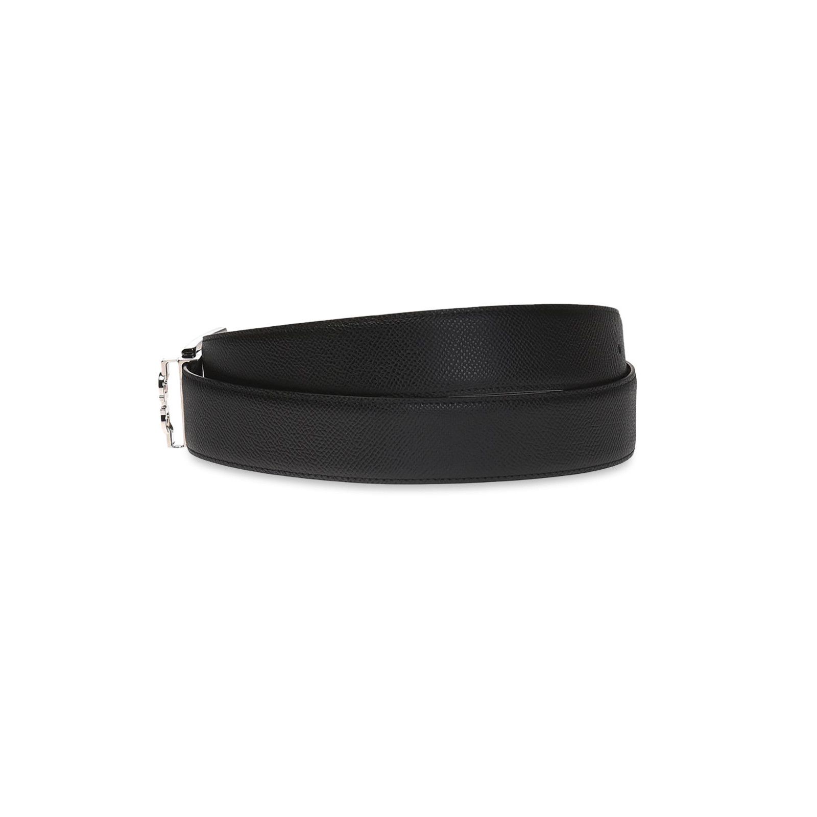 Salvatore Ferragamo FERRAGAMO Black Double Adjustable Reversible Monogram Belt N Size ONE SIZE - 2 Thumbnail