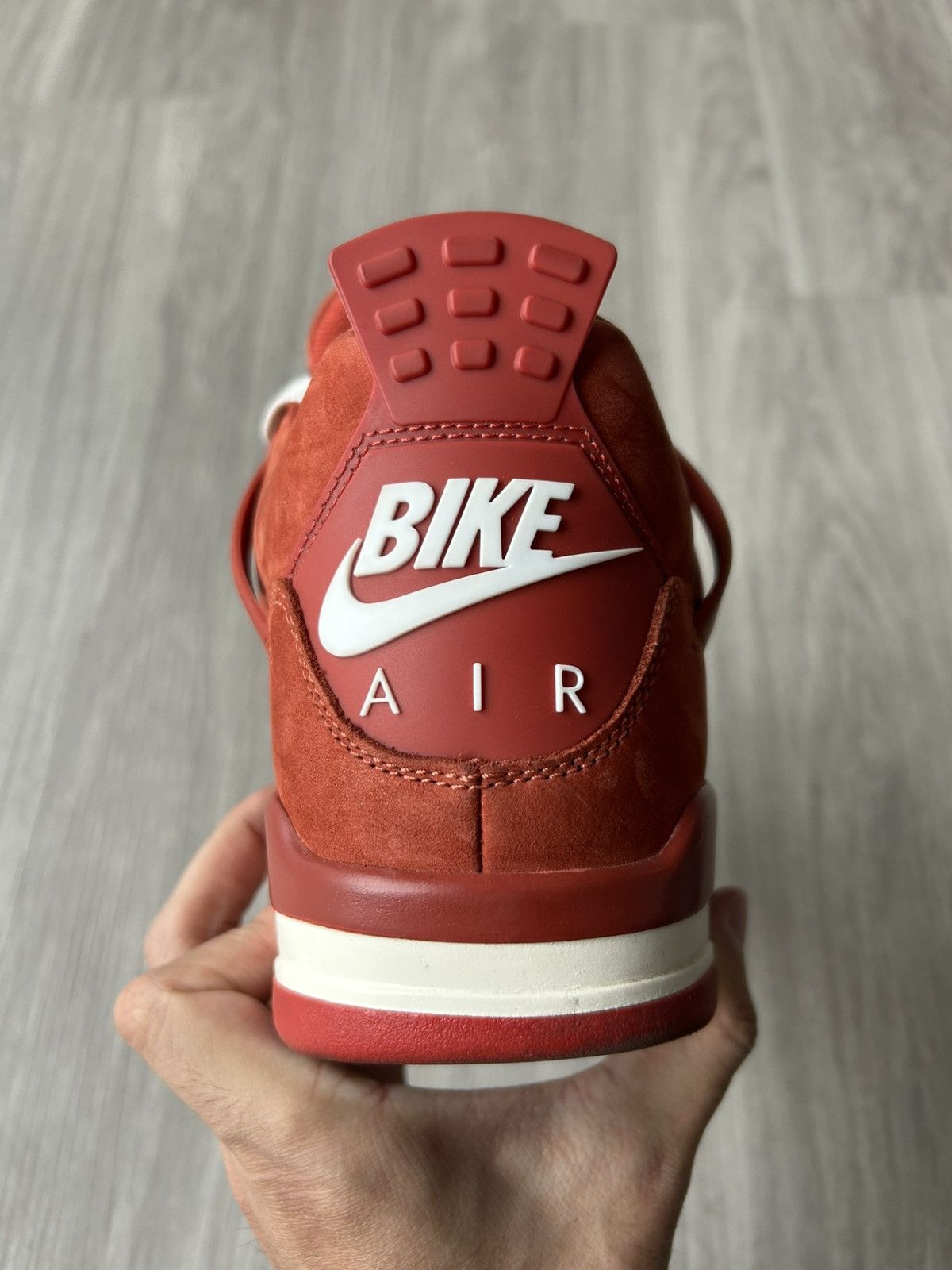 Nike Nigel Sylvester x Air Jordan Retro 4 Brick By Brick Size 9.5 Size US 9.5 / EU 42-43 - 10 Thumbnail