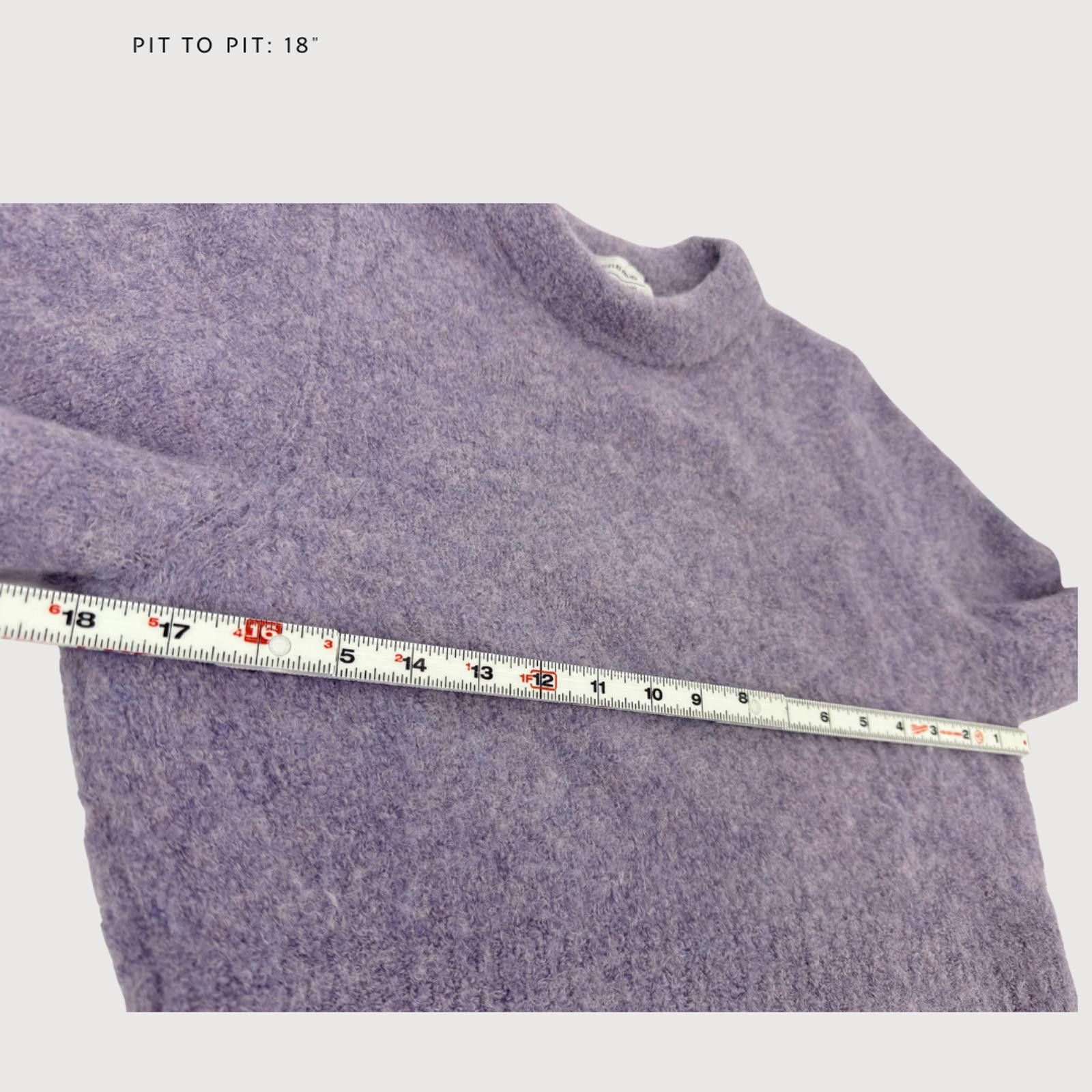 Other & Other Stories Alpaca Sweater Boxy Knit Lavender S Size S / US 4 / IT 40 - 6 Thumbnail