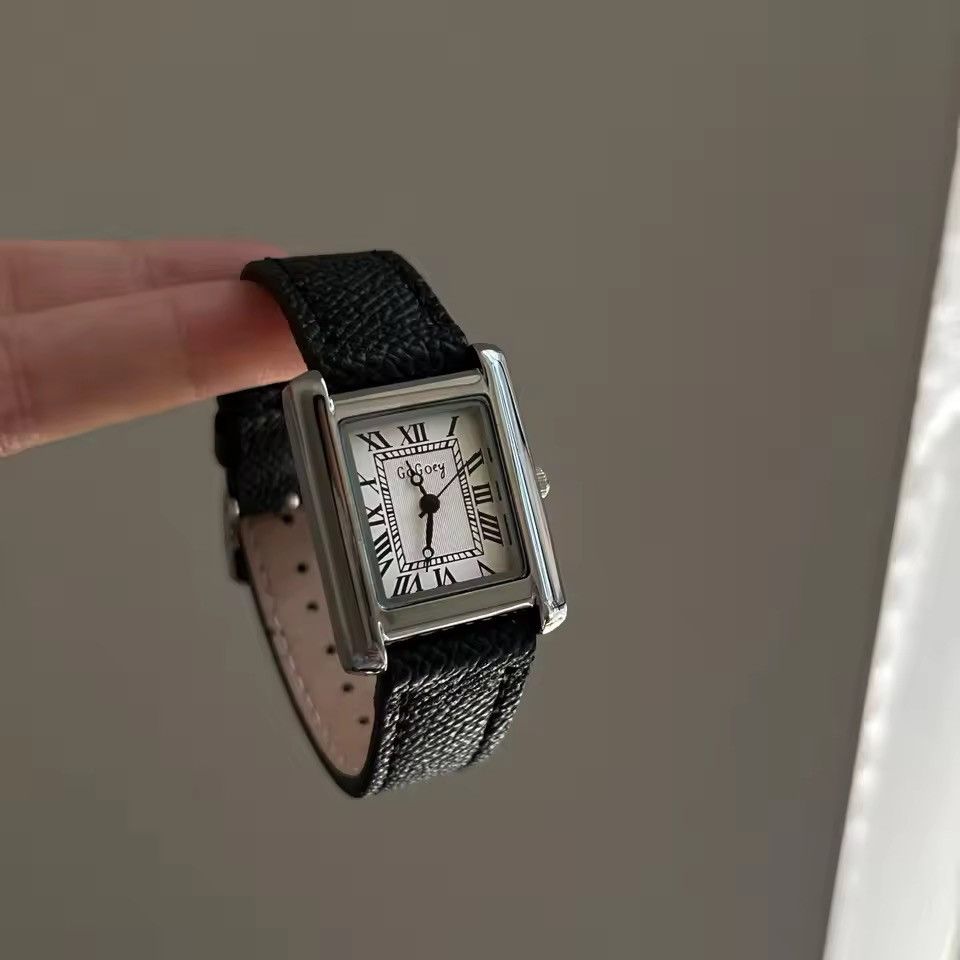 Jewelry Classique Rectangular Tank Watch Size ONE SIZE - 1 Thumbnail