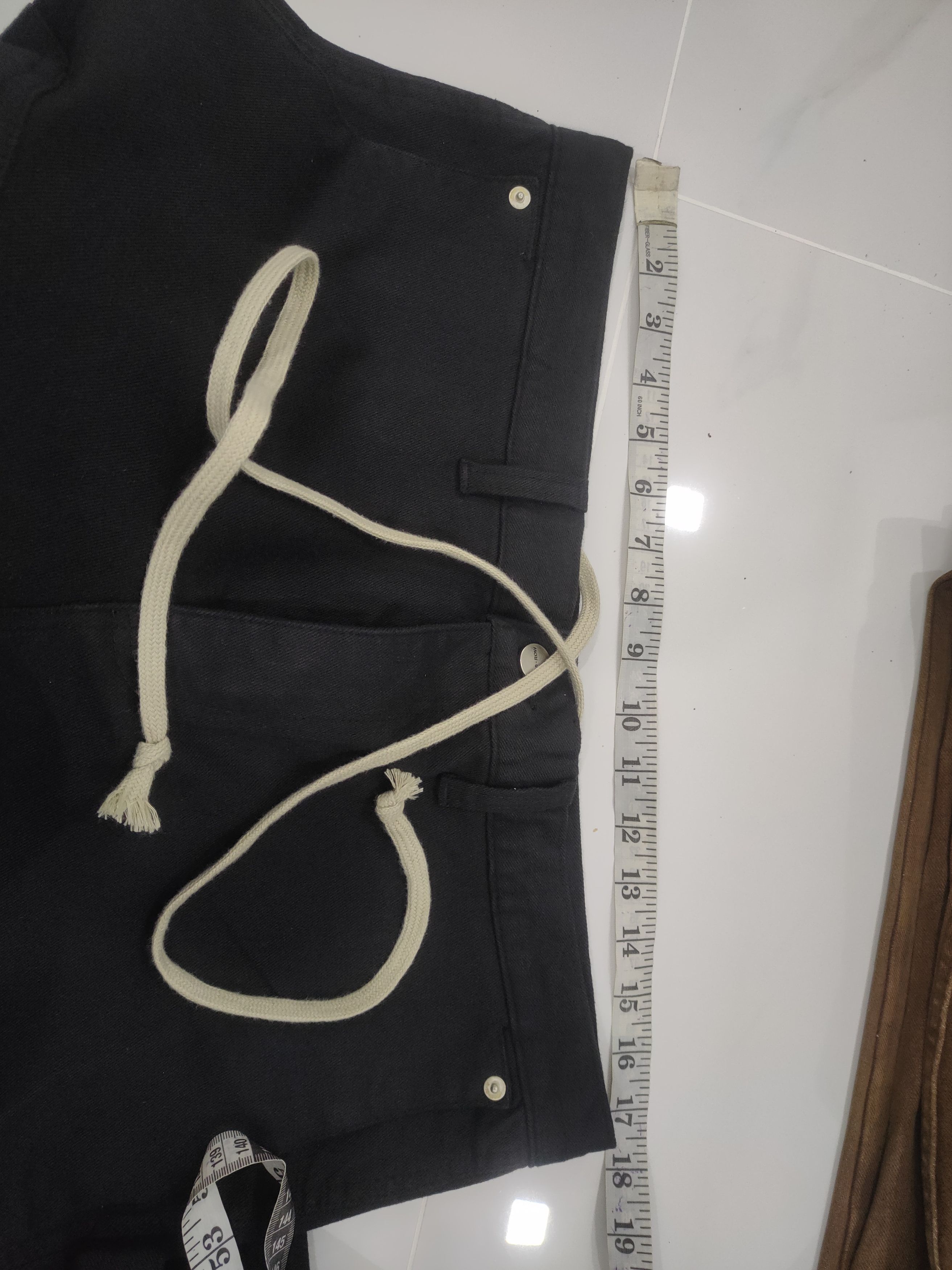 Japanese Brand ATTENTIONROW DOUBLE KNEE FLARED CARGO PANTS Size US 34 / EU 50 - 12 Thumbnail