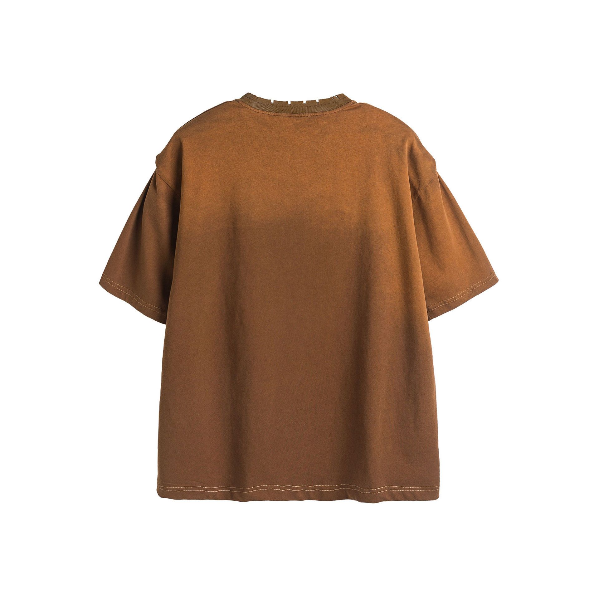 Japanese Brand × Vintage Retro men's loose versatile letter gradient washed t-shirt Size US M / EU 48-50 / 2 - 2 Thumbnail