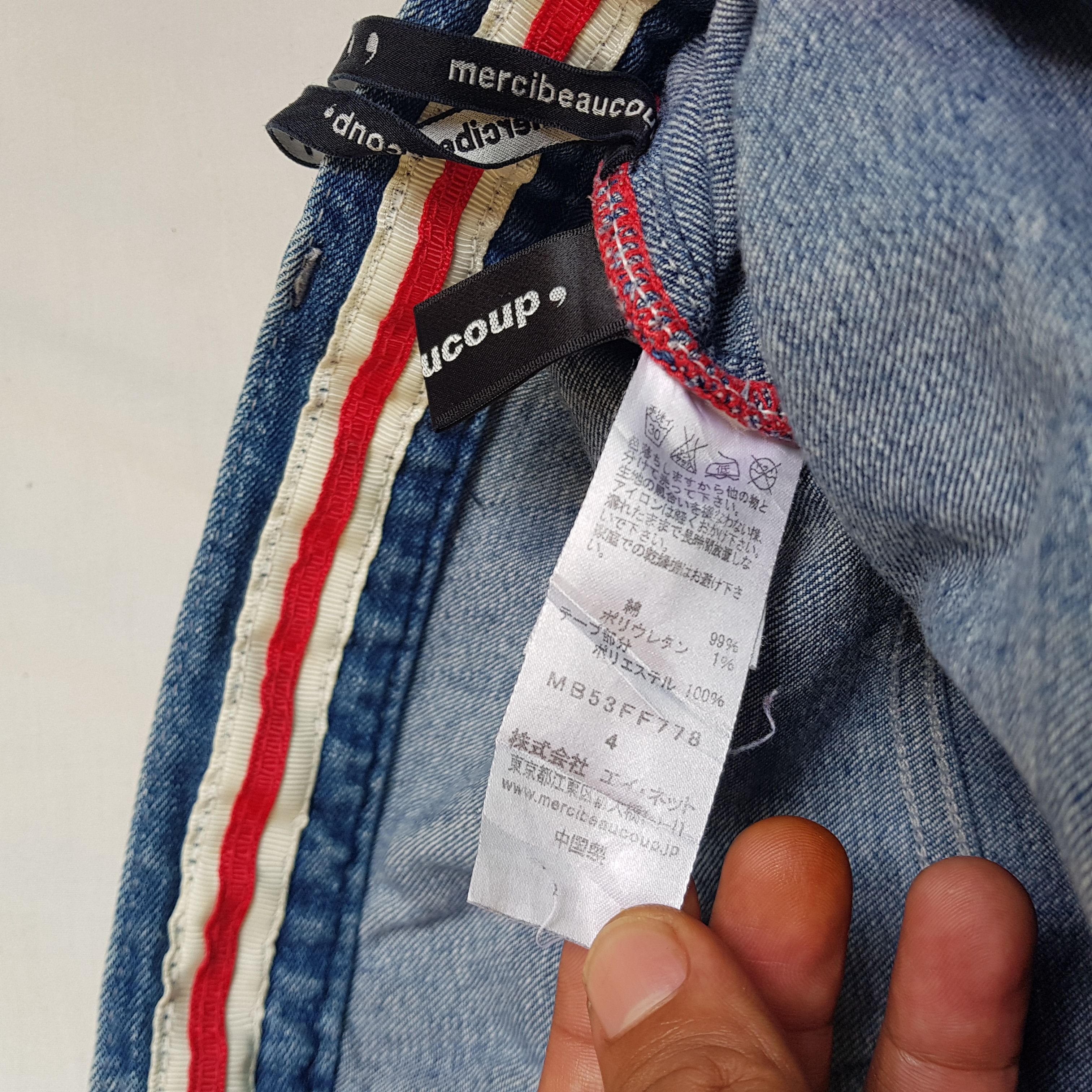 Issey Miyake Mercibeaucoup denim pants Size US 32 / EU 48 - 4 Thumbnail
