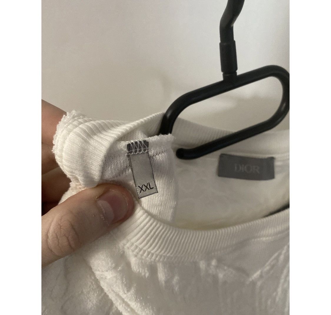 Dior Dior luxury oblique towel tee Size US XXL / EU 58 / 5 - 3 Thumbnail