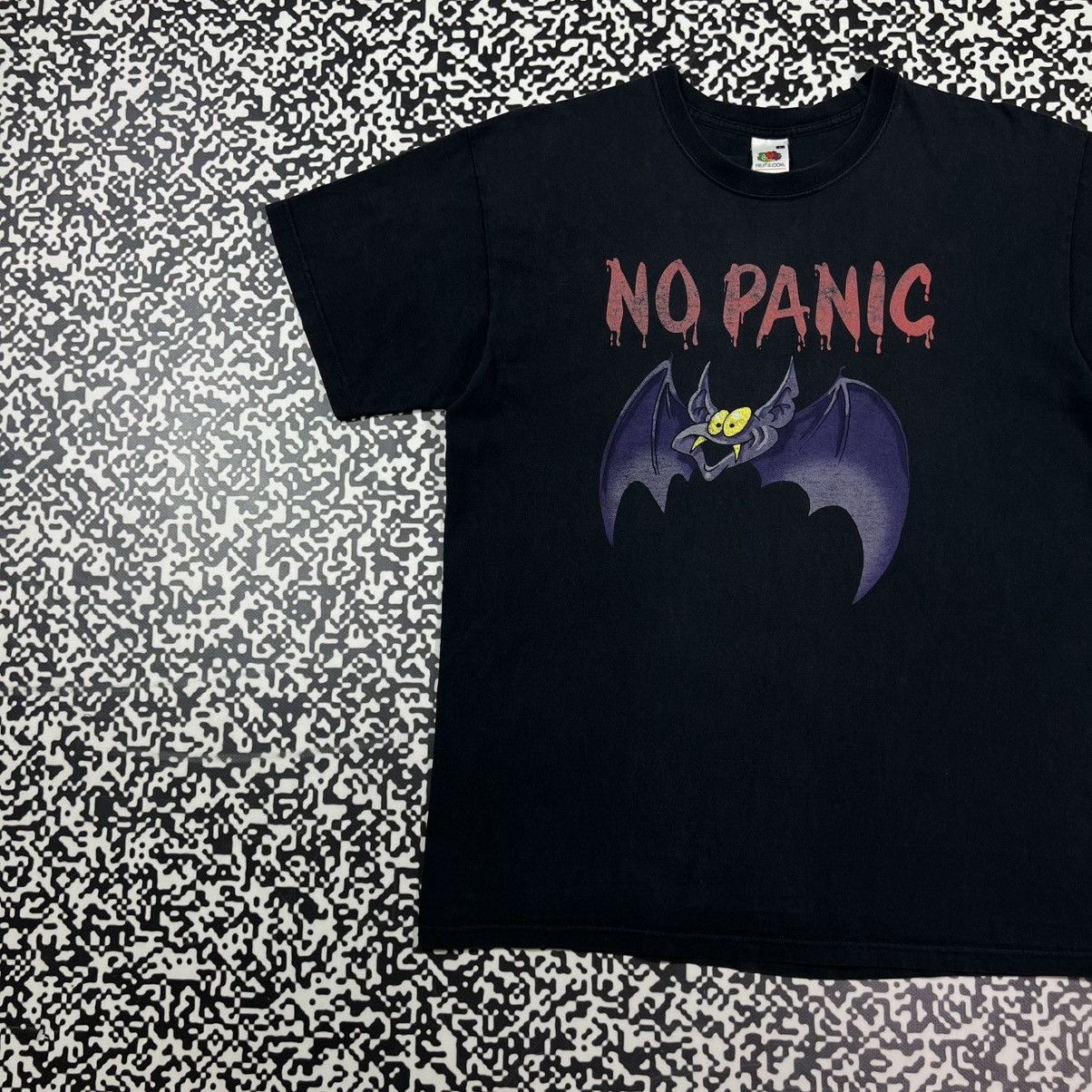 Vintage Vintage Y2K Vamp No Panic Be Relaxed Faded Humor T-shirt Size US L / EU 52-54 / 3 - 3 Thumbnail