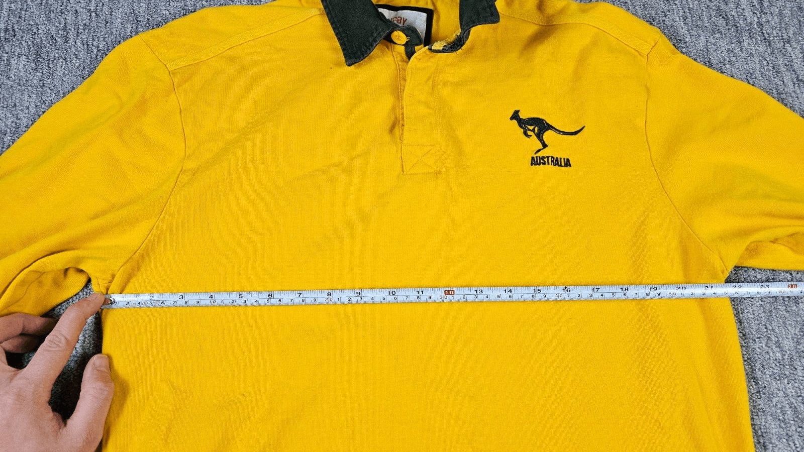 Other Vintage 90s Australia Wallabies Heavyweight Rugby Shirt M/L Size US XL / EU 56 / 4 - 10 Thumbnail