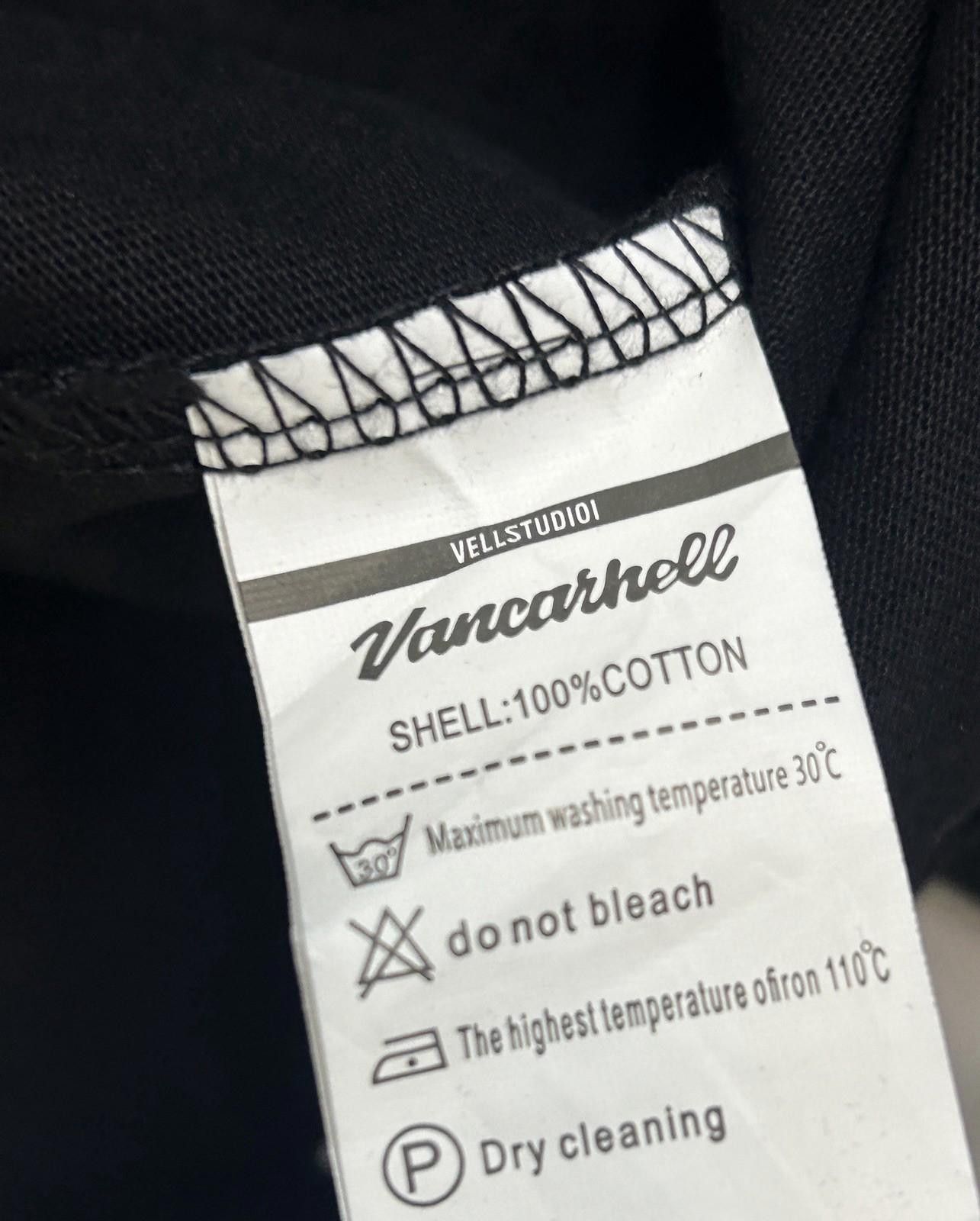 Anthony Vaccarello Vancarhell Distressed Grunge Black Shirt Medium Oversized Size US M / EU 48-50 / 2 - 6 Thumbnail