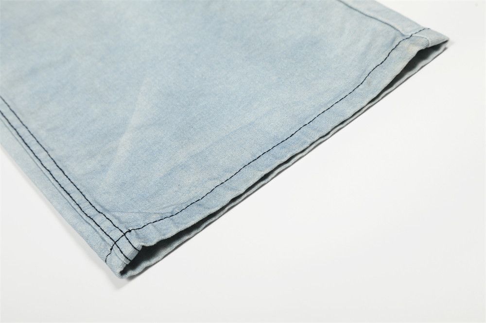 Jean Men's American-style distressed casual denim jeans Size US 32 / EU 48 - 6 Thumbnail