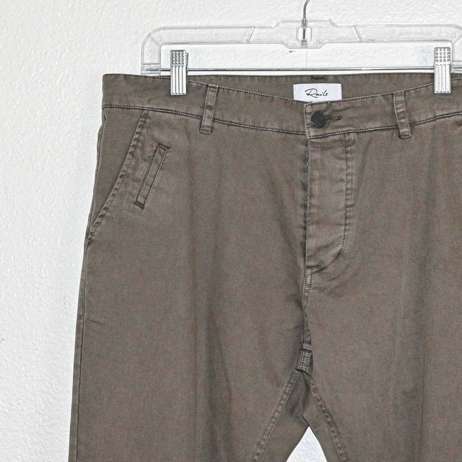Rails RAILS Men's Pants in Dark olive Green size 33 Size US 33 - 6 Thumbnail
