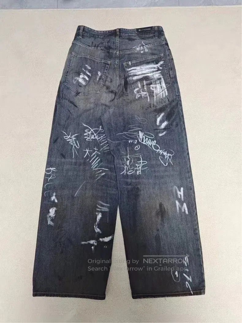 Balenciaga Balenciaga Graffiti Hand. Size US 30 / EU 46 - 2 Thumbnail