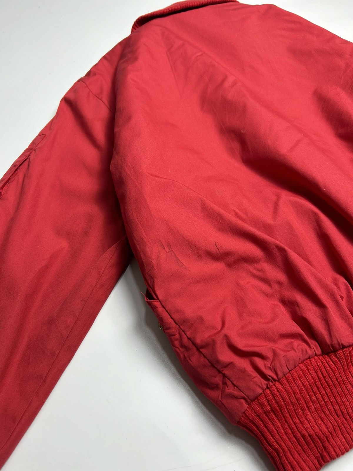 Big John × Vintage VINTAGE BIG JOHN RED BOMBER JACKET Size US M / EU 48-50 / 2 - 6 Thumbnail