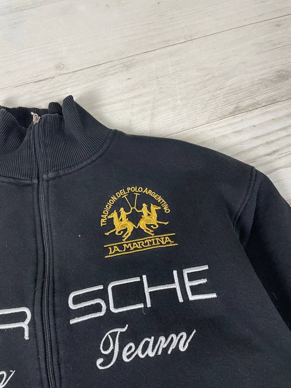 La Martina × Porsche Design Vintage La Martina Porsche Polo Team Racing Jacket 90s Size US XL / EU 56 / 4 - 7 Thumbnail
