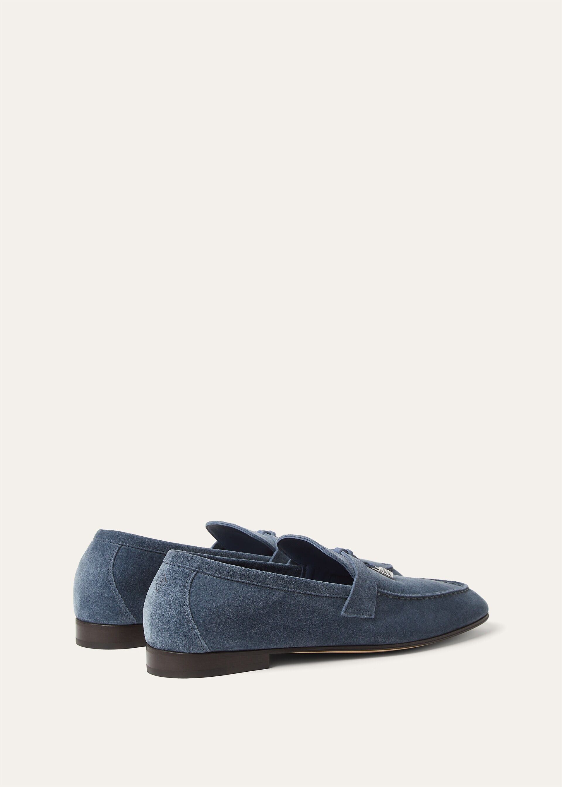 Loro Piana os11x0326 FAQ9903 Joan Loafers in Aegean Wave Size US 7 / IT 37 - 4 Thumbnail