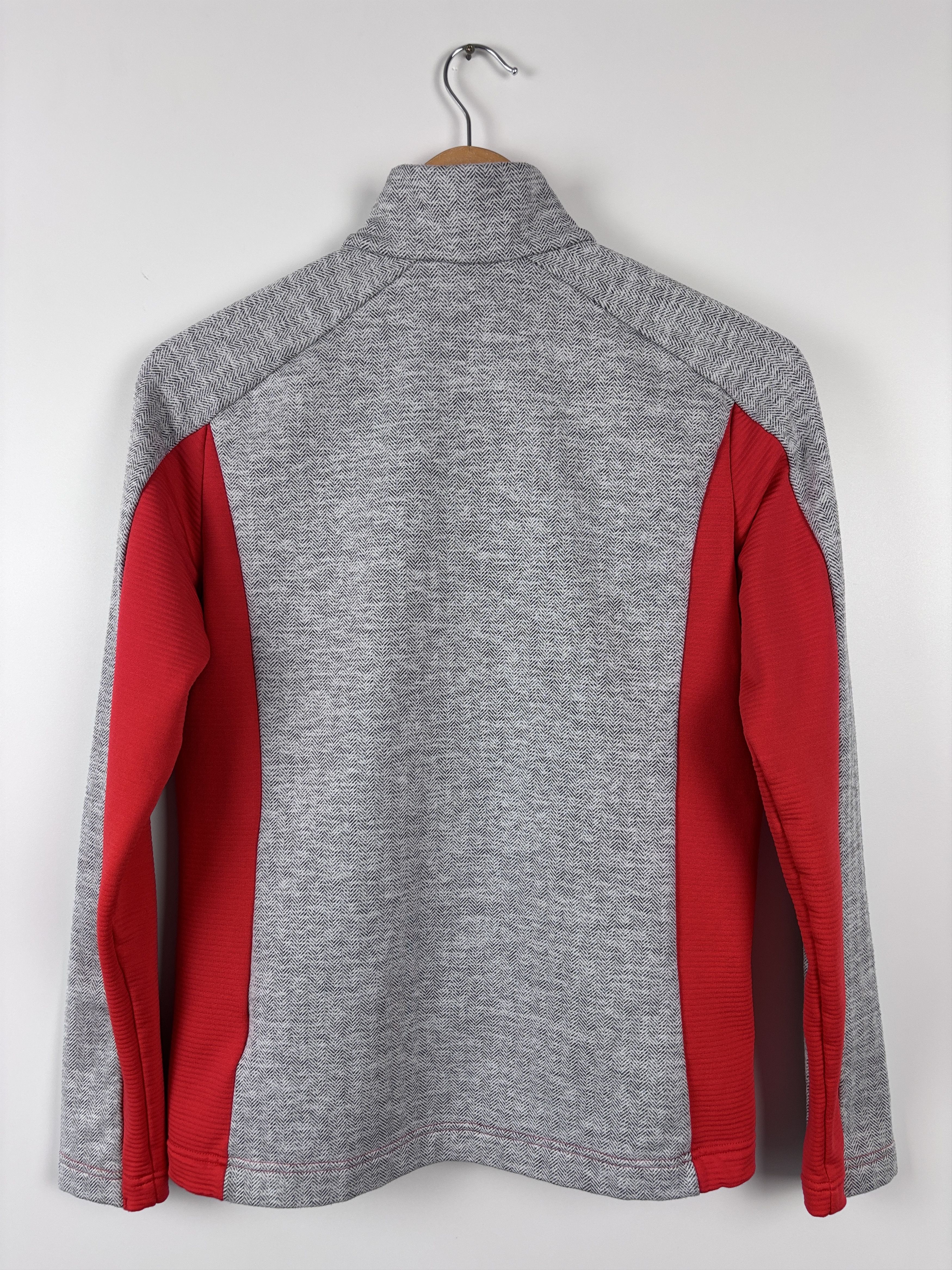 KJUS Kjus Radun Midlayer JacketOutdoor Fleece Gray Red Size 40 L Size L / US 10 / IT 46 - 4 Thumbnail