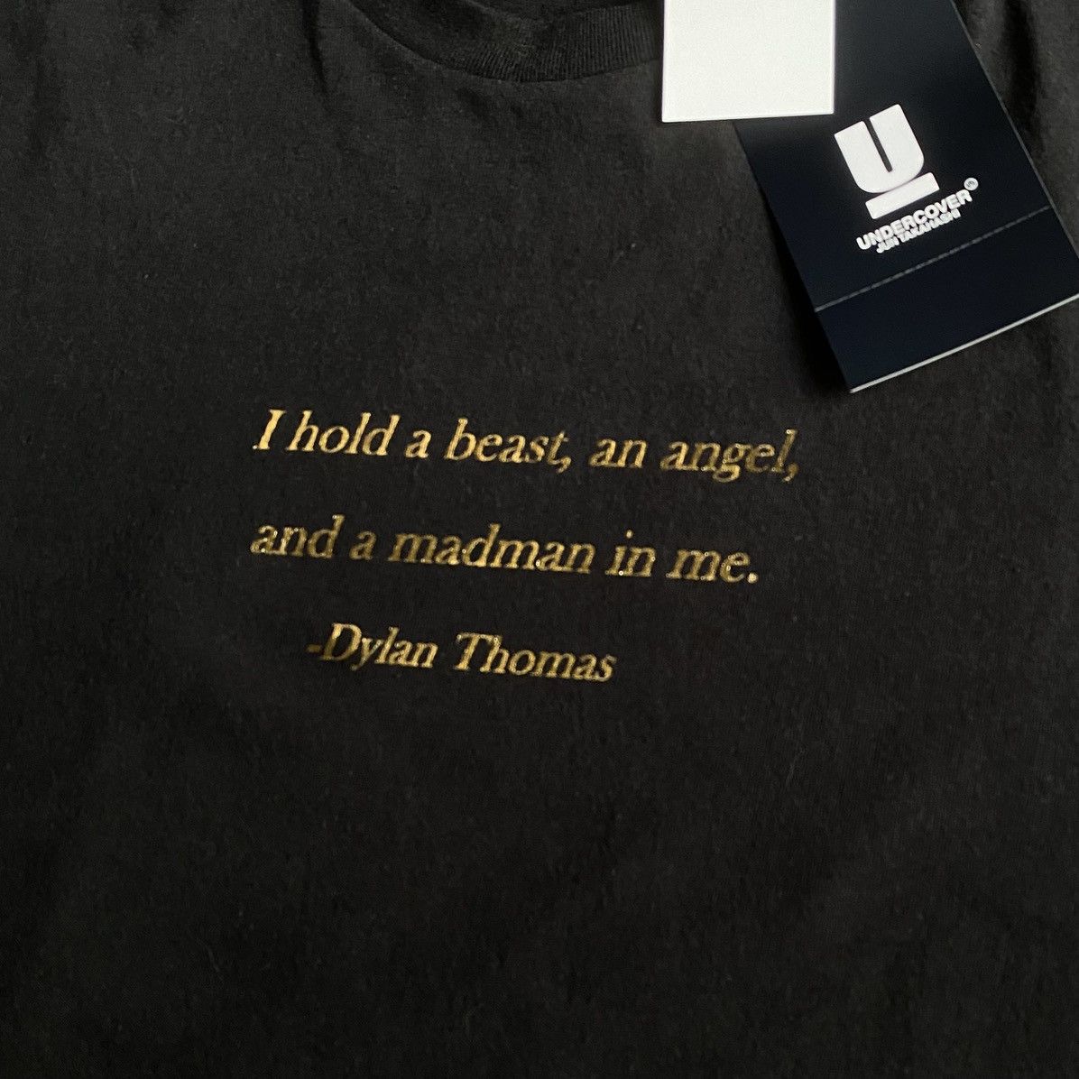 Undercover SS20 Dylan Thomas Poet Tee Size US M / EU 48-50 / 2 - 3 Thumbnail