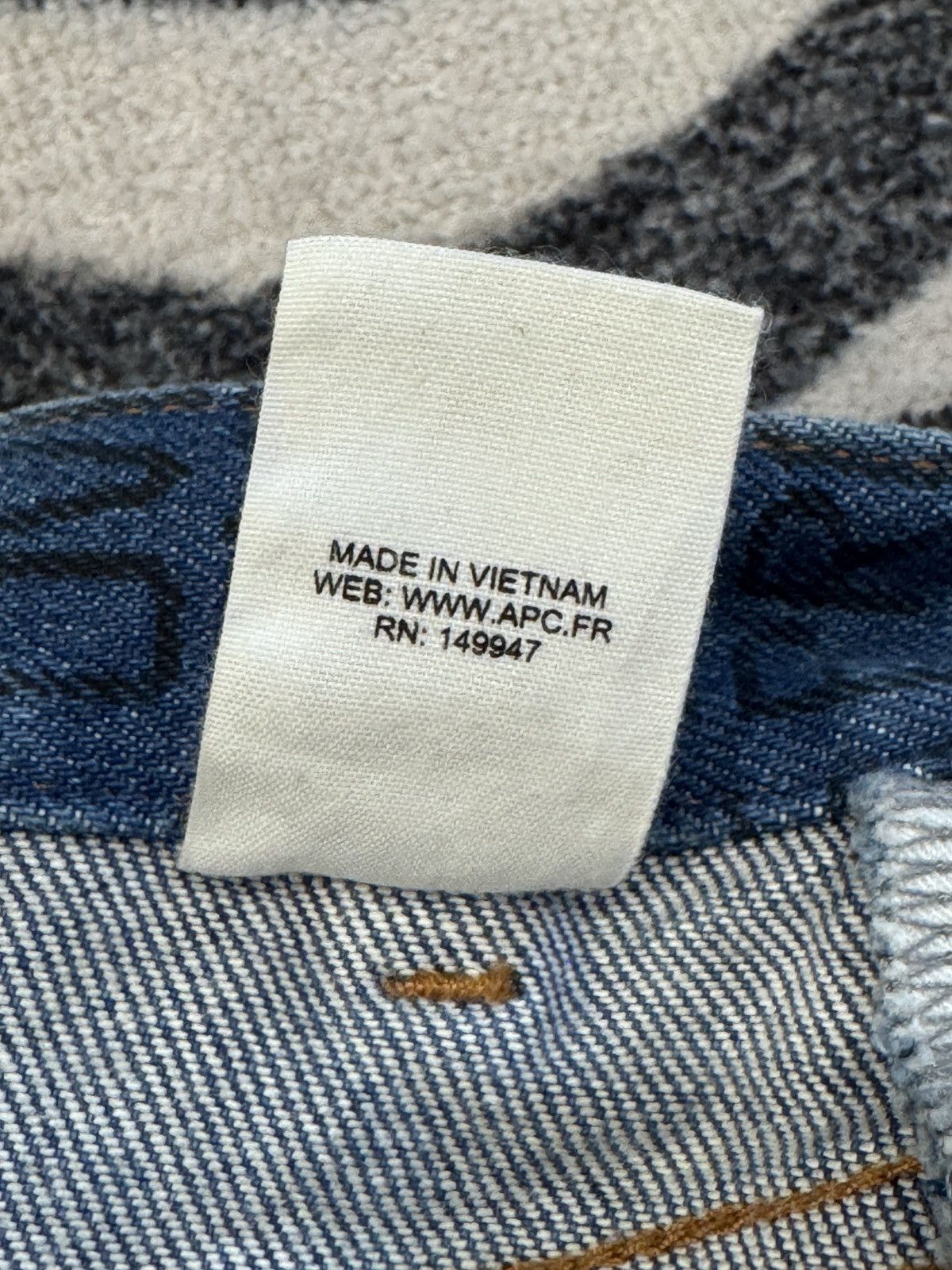 A.P.C. × Brain Dead A.P.C. Brain Dead Printed Washed Jeans Size 34 Size US 34 / EU 50 - 10 Thumbnail