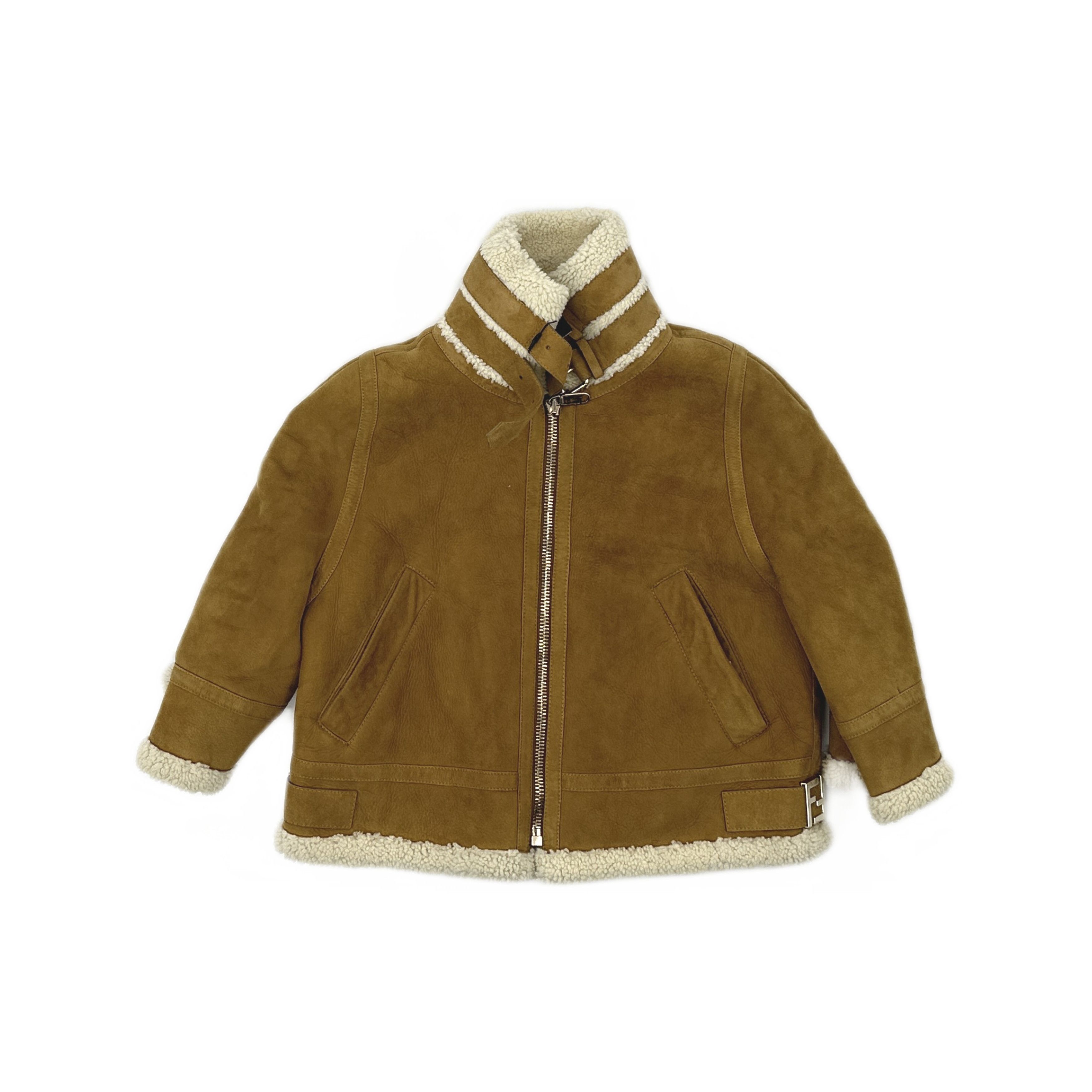 Fendi Fendi Shearling Lambskin Jacket Size 40 Size S / US 4 / IT 40 - 1 Thumbnail