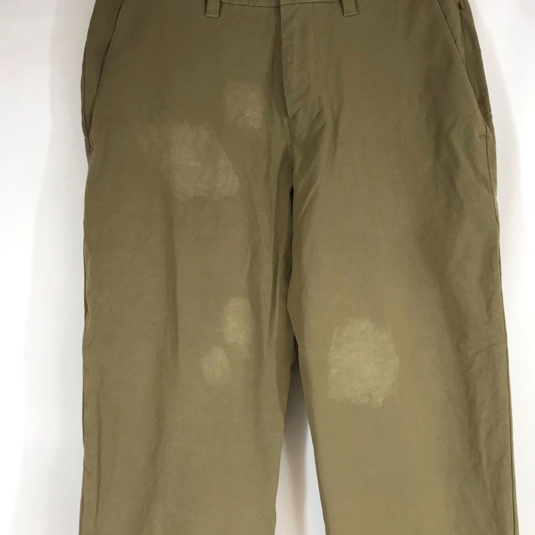 Lululemon Lululemon Commission Slim-Fit Pants Olive Green Mens Technical Chino Flawed Size 28" / US 6 / IT 42 - 7 Thumbnail