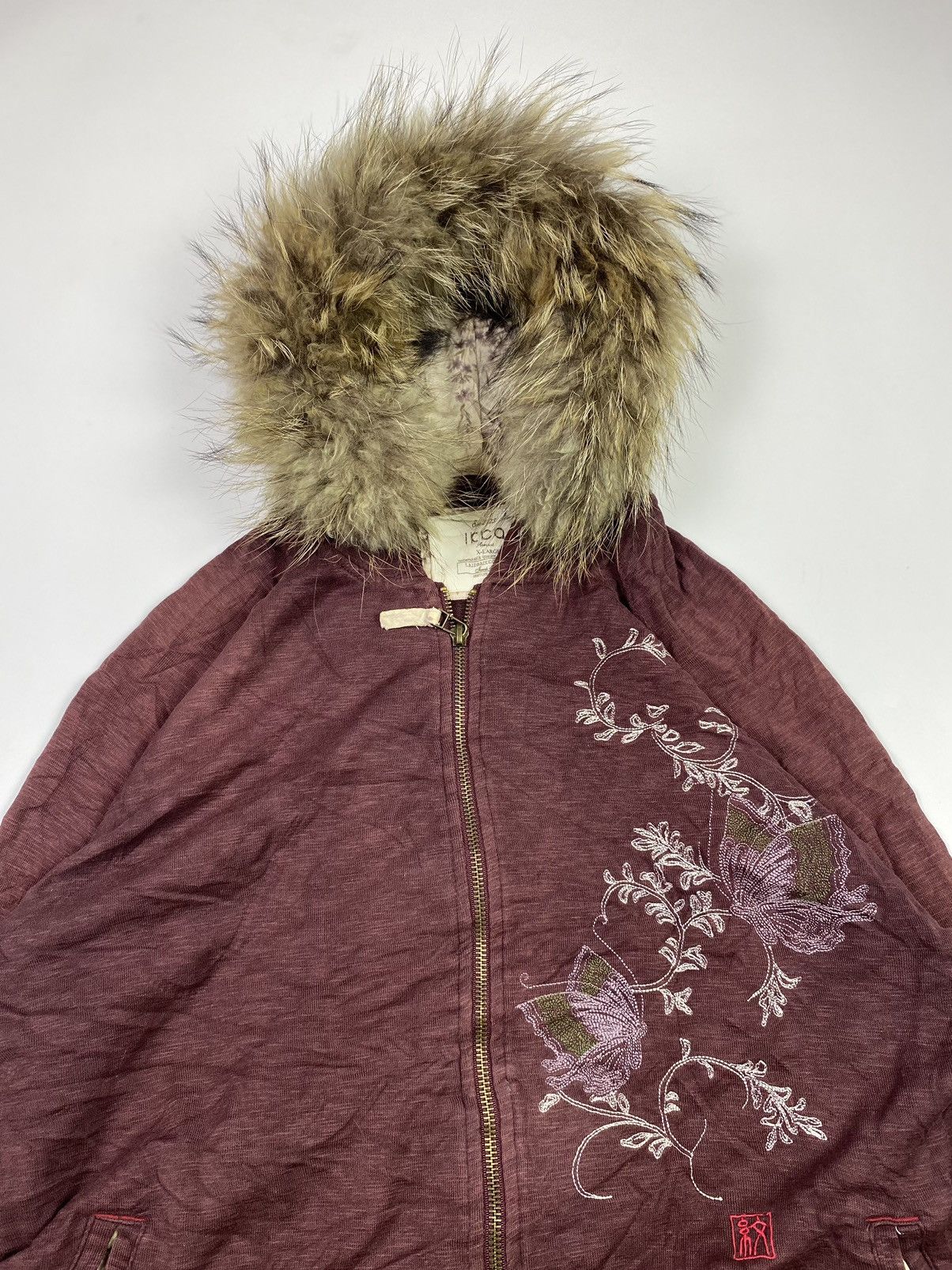 Beauty Beast × If Six Was Nine Fur hoodie ikka japanese brand style Size US L / EU 52-54 / 3 - 3 Thumbnail
