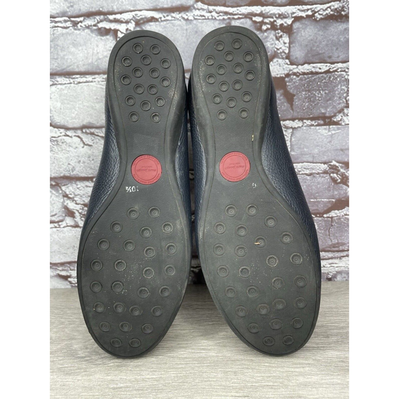 Joseph Marc Joseph New York Grand Street Blue Leather Loafers Women Size US 10.5 / IT 40.5 - 8 Thumbnail