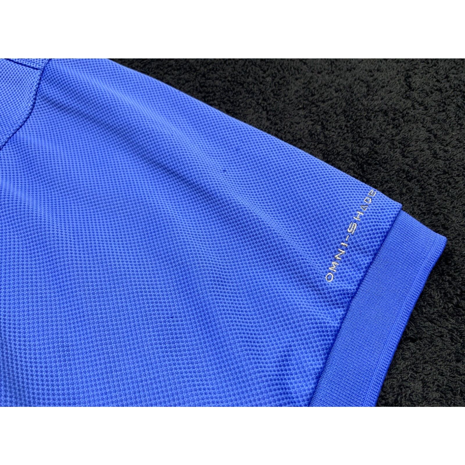 Vintage Columbia Mens XL Blue PFG Omni Shade Short Sleeve Button Up Fishing Polo Shirt Size US XL / EU 56 / 4 - 3 Thumbnail