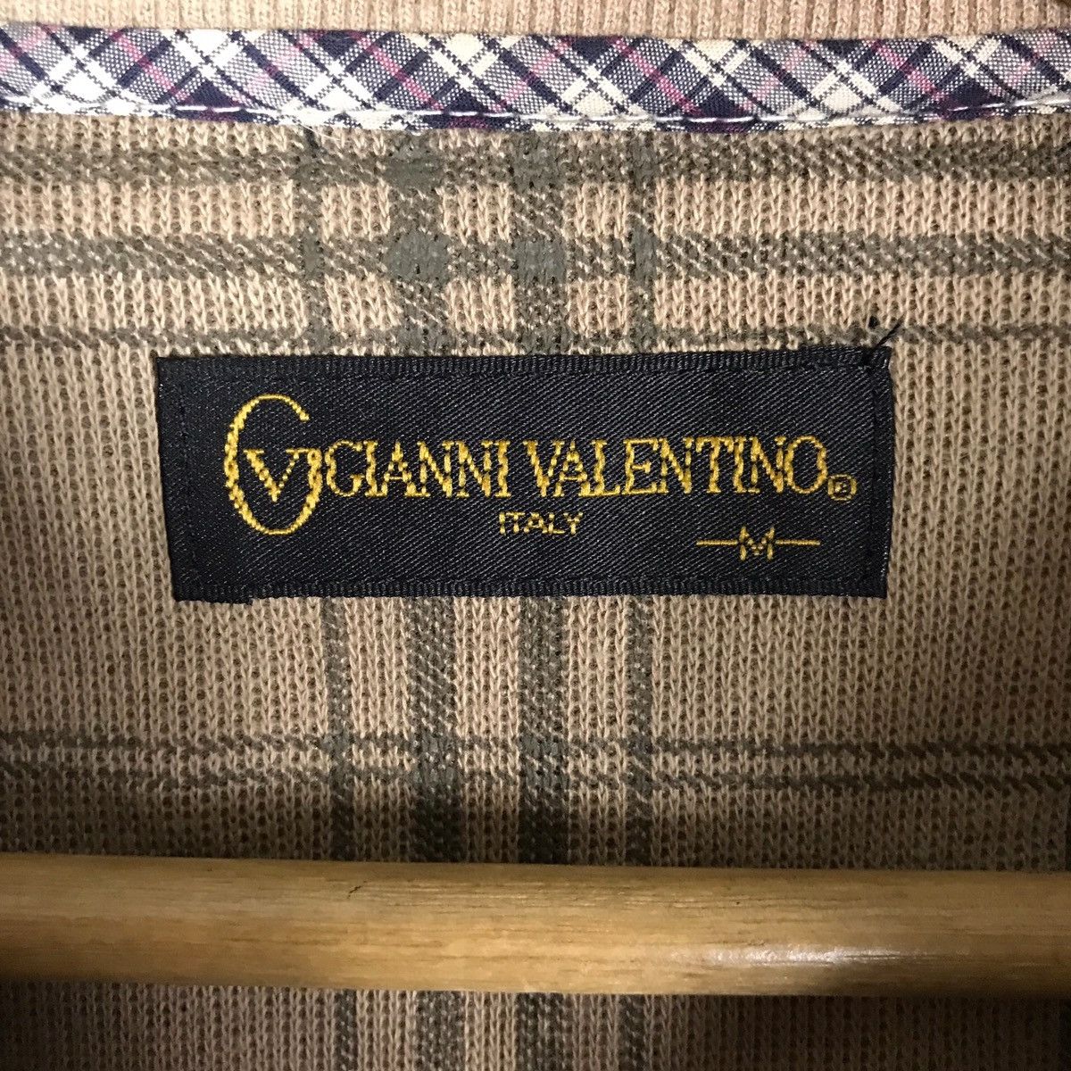 Vintage Vintage Gianni Valentino Quarter Zip Pullover Jumper Size US M / EU 48-50 / 2 - 6 Thumbnail