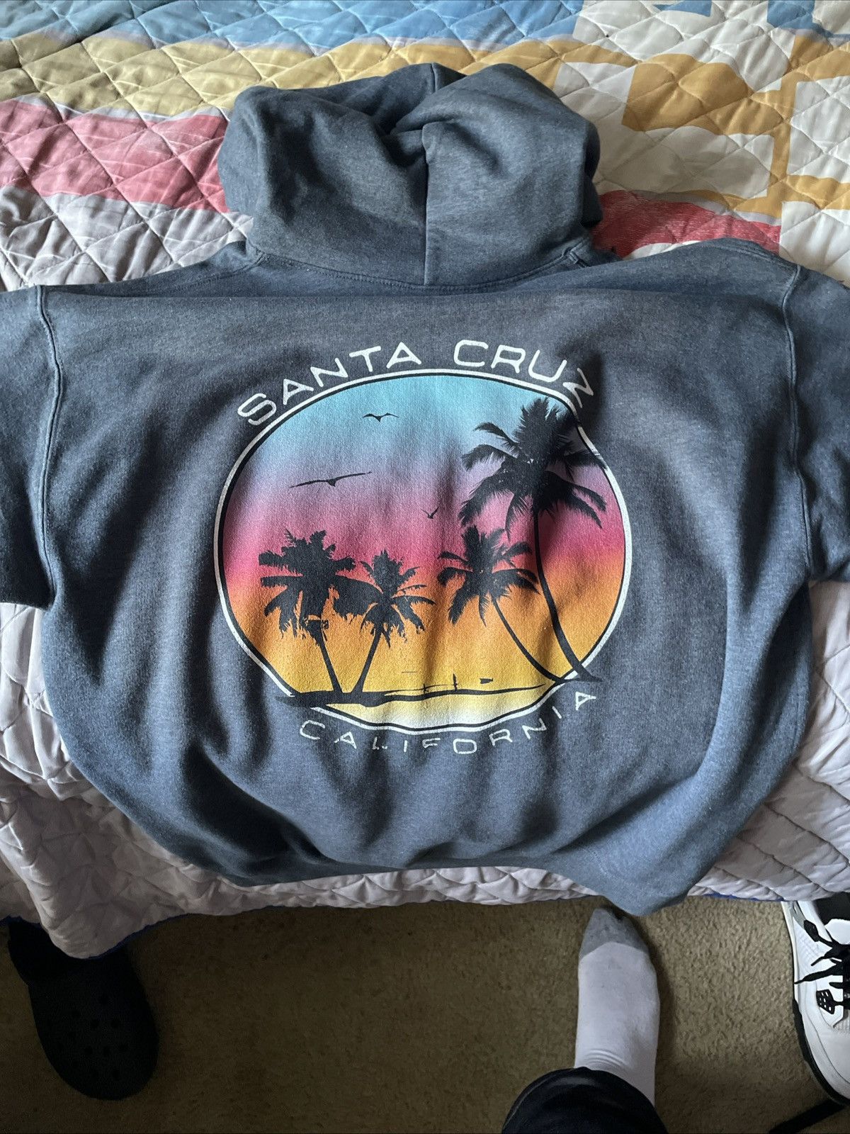 Ocean Pacific OC Surf Style Clothing Co Men’s Hoodie Santa Cruz Size S Size US S / EU 44-46 / 1 - 2 Thumbnail