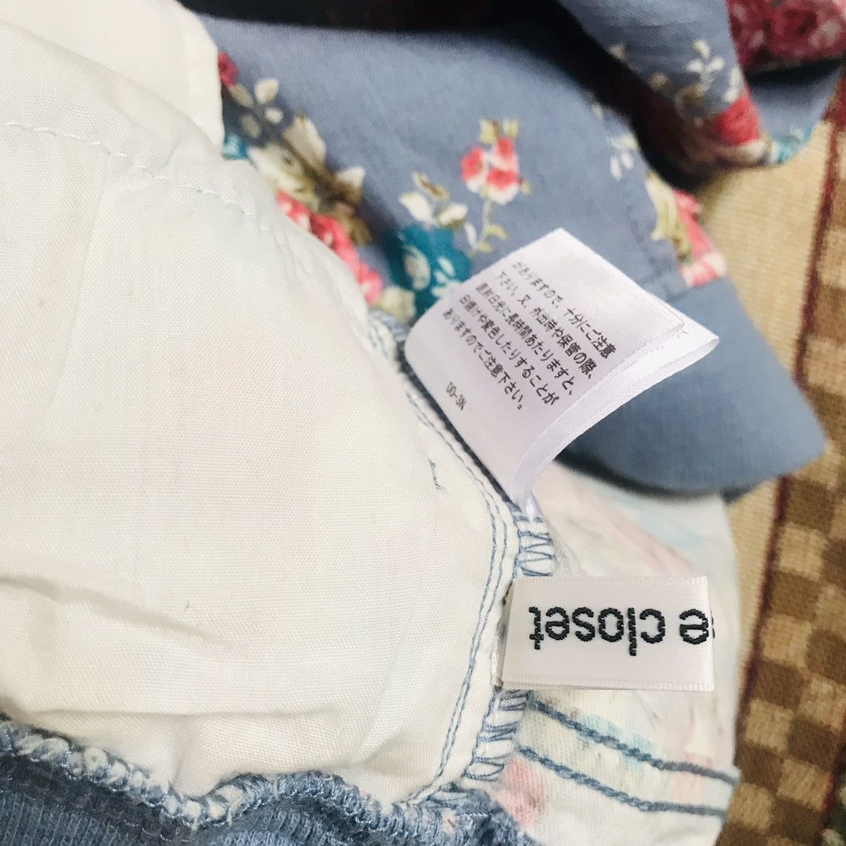 If Six Was Nine × Japanese Brand × Vintage Vintage Cat In The Closet Floral Pant Size 27" / US 4 / IT 40 - 12 Thumbnail