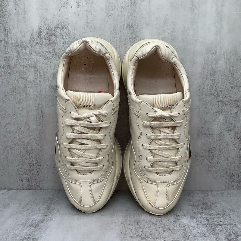 Gucci Gucci Rhyton Logo Low-Top Dad Sneakers - Size US 8 / EU 41 - 4 Thumbnail