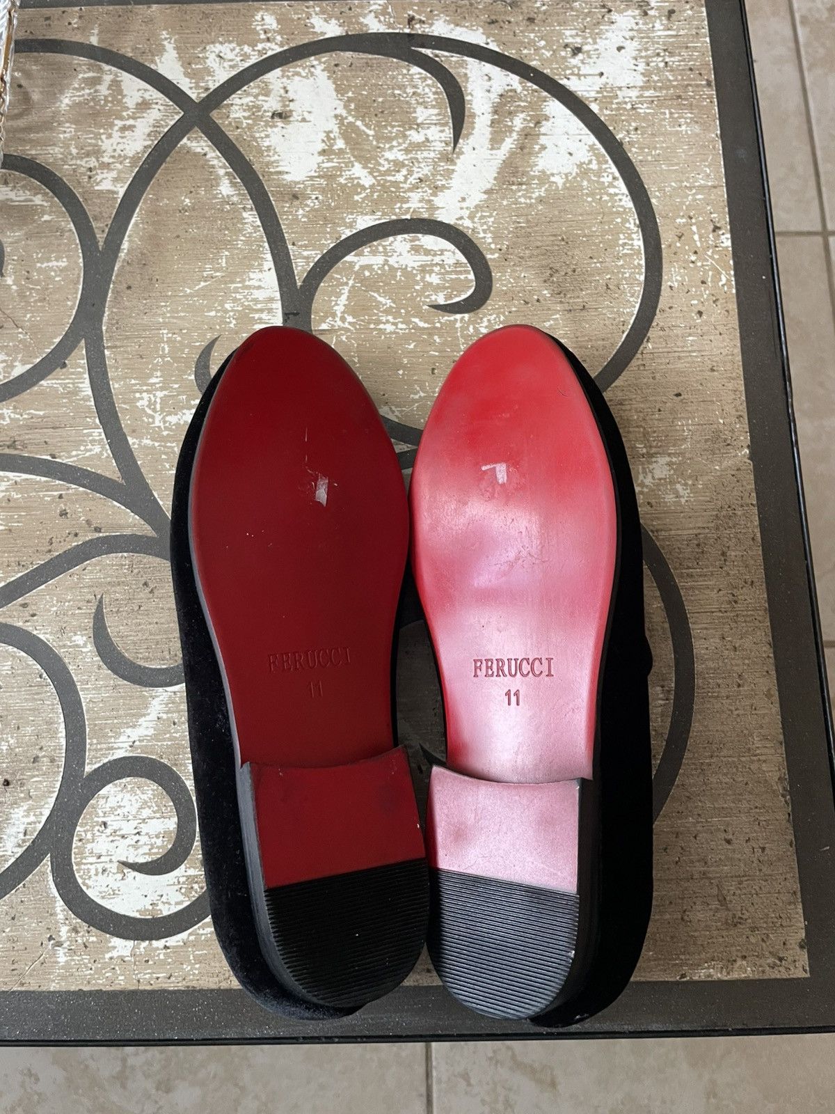 Other Ferucci Formal Slip Ons Velvet w/Anchors Size US 11 / EU 44 - 7 Thumbnail