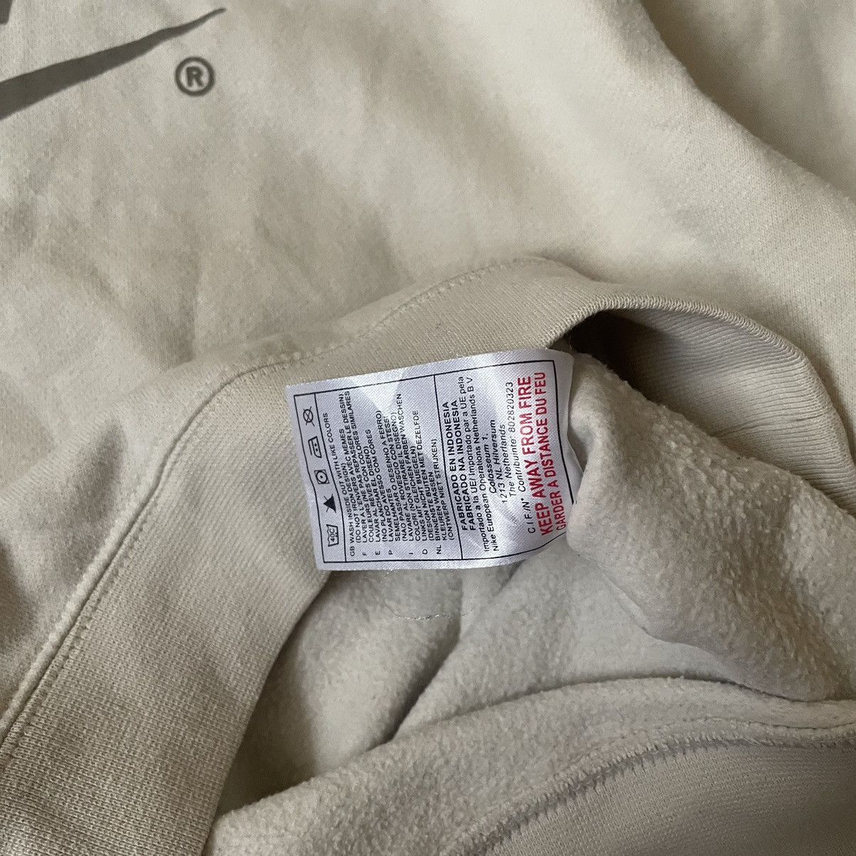 Nike × Nike ACG × Vintage Vintage Nike 90s Begie Central Logo Hoodie Size US M / EU 48-50 / 2 - 4 Thumbnail
