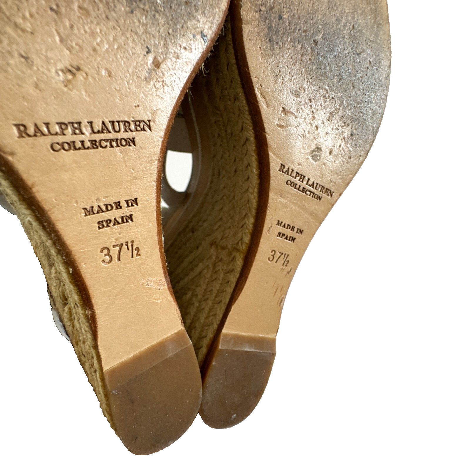Ralph Lauren Ralph Lauren Purple Label Espadrille Wedge Platform 37.5 Size US 7.5 / IT 37.5 - 9 Thumbnail