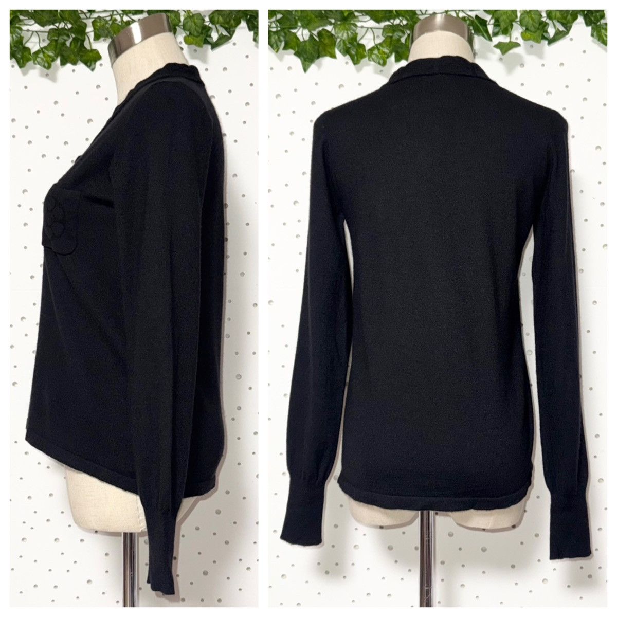 Chanel Genuine Chanel Camellia Cashmere Long Sleeve Knit Sweater 38 Size XS / US 0-2 / IT 36-38 - 6 Thumbnail