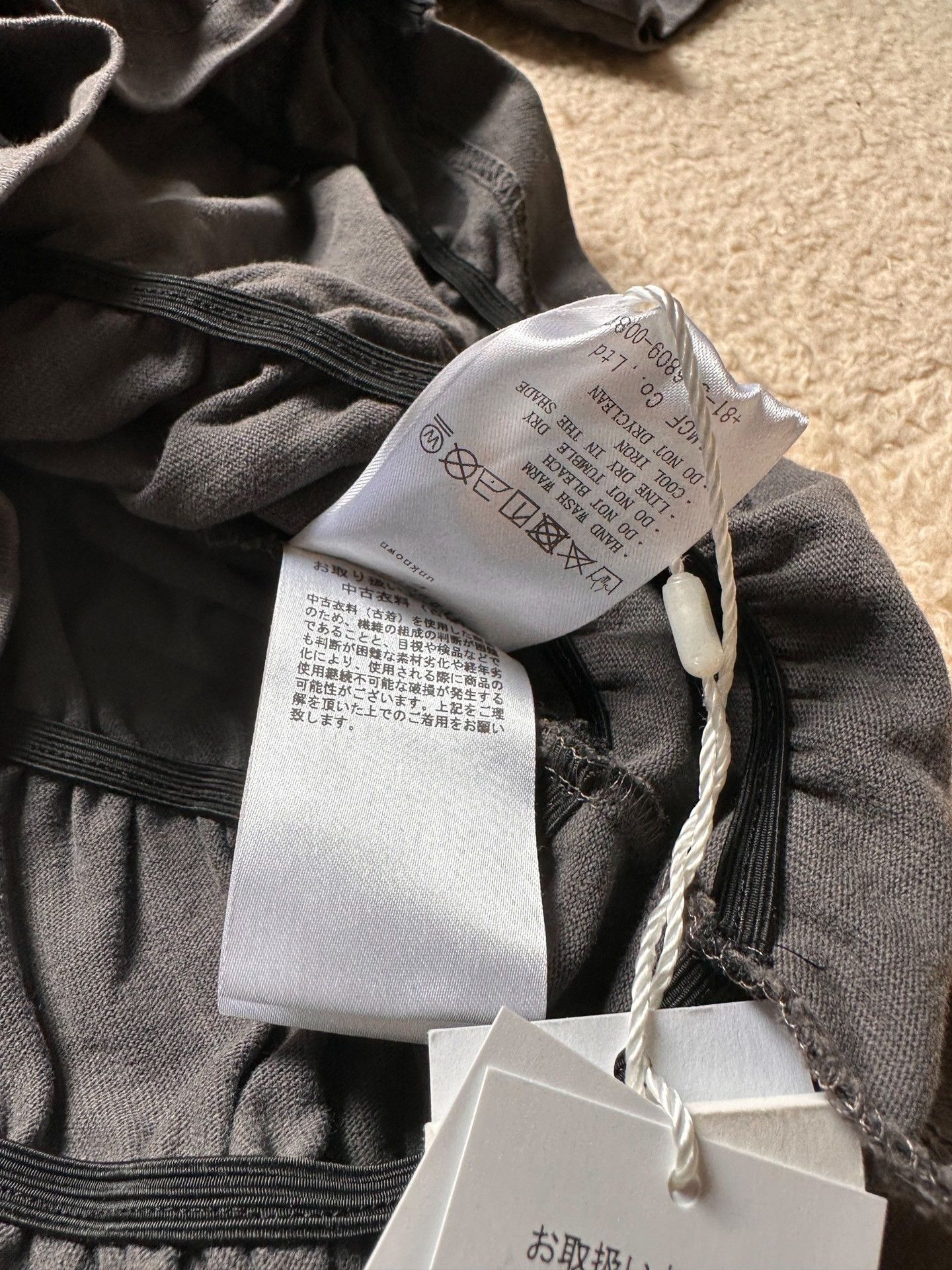 Perverze Gray Gathered Half-Sleeve T-Shirt/, Women's (Size M) — image 4 of 6