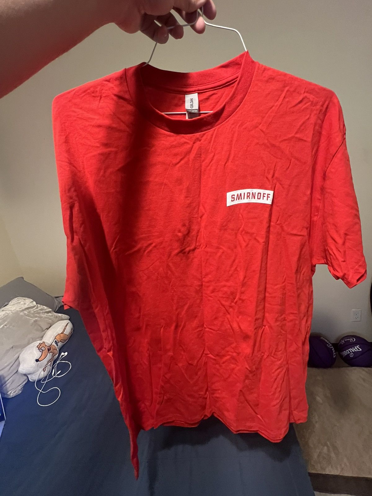 Gildan × Vintage OFFICIAL Smirnoff T Shirt Size US L / EU 52-54 / 3 - 1 Thumbnail