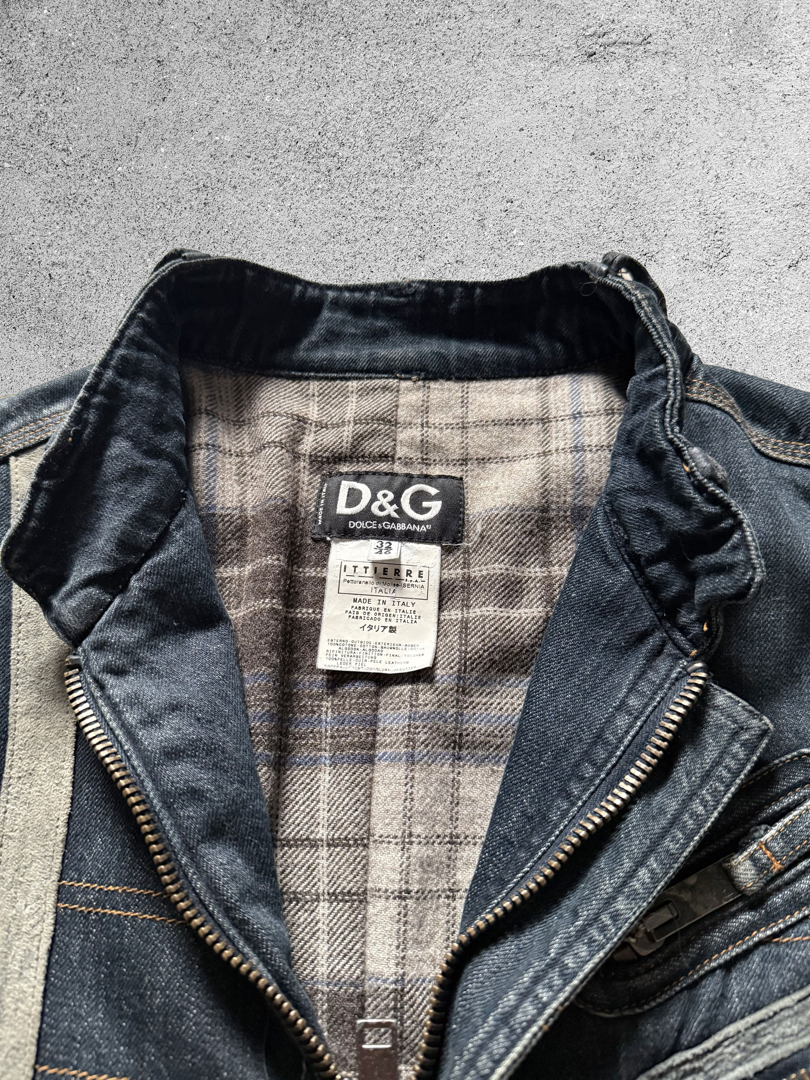 Dolce & Gabbana AW05 Dolce & Gabbana Azure Utility Zipperwear Size US M / EU 48-50 / 2 - 8 Thumbnail