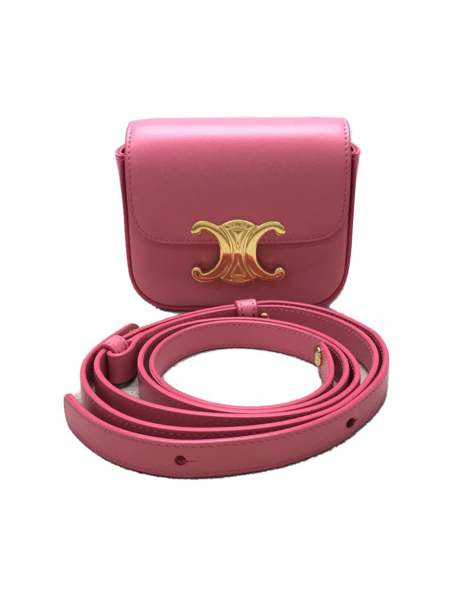 image of Celine Shoulder Bag Pink, Women's