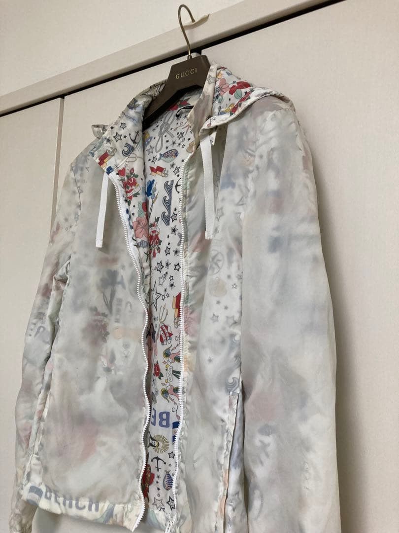 Gucci Gucci Nylon Parka - White, XL Rare Size US XL / EU 56 / 4 - 4 Thumbnail