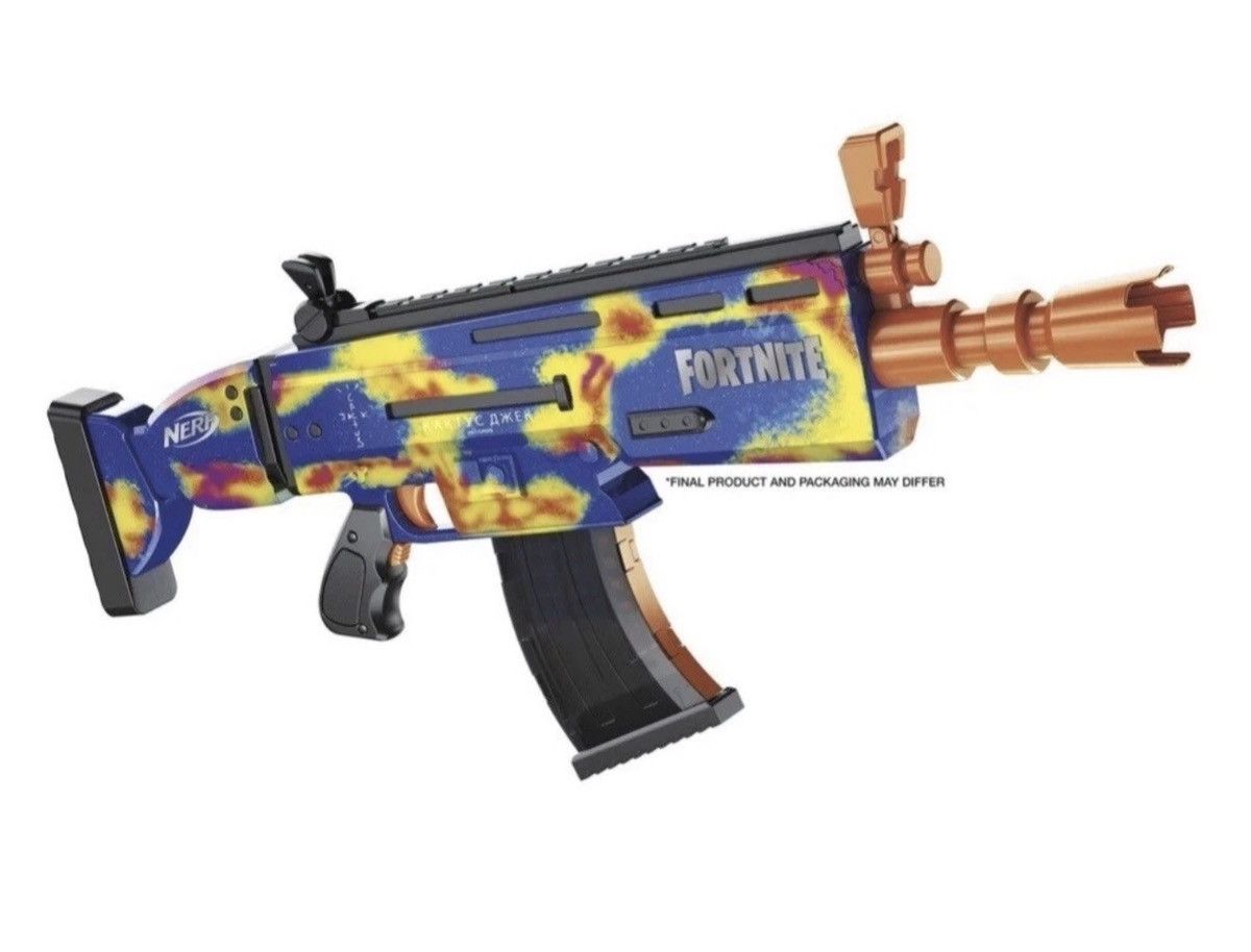 Travis Scott Cactus Jack/ Fortnite/ NERF AR-Goosebumps ELITE Dart Blaster Size ONE SIZE - 1 Thumbnail